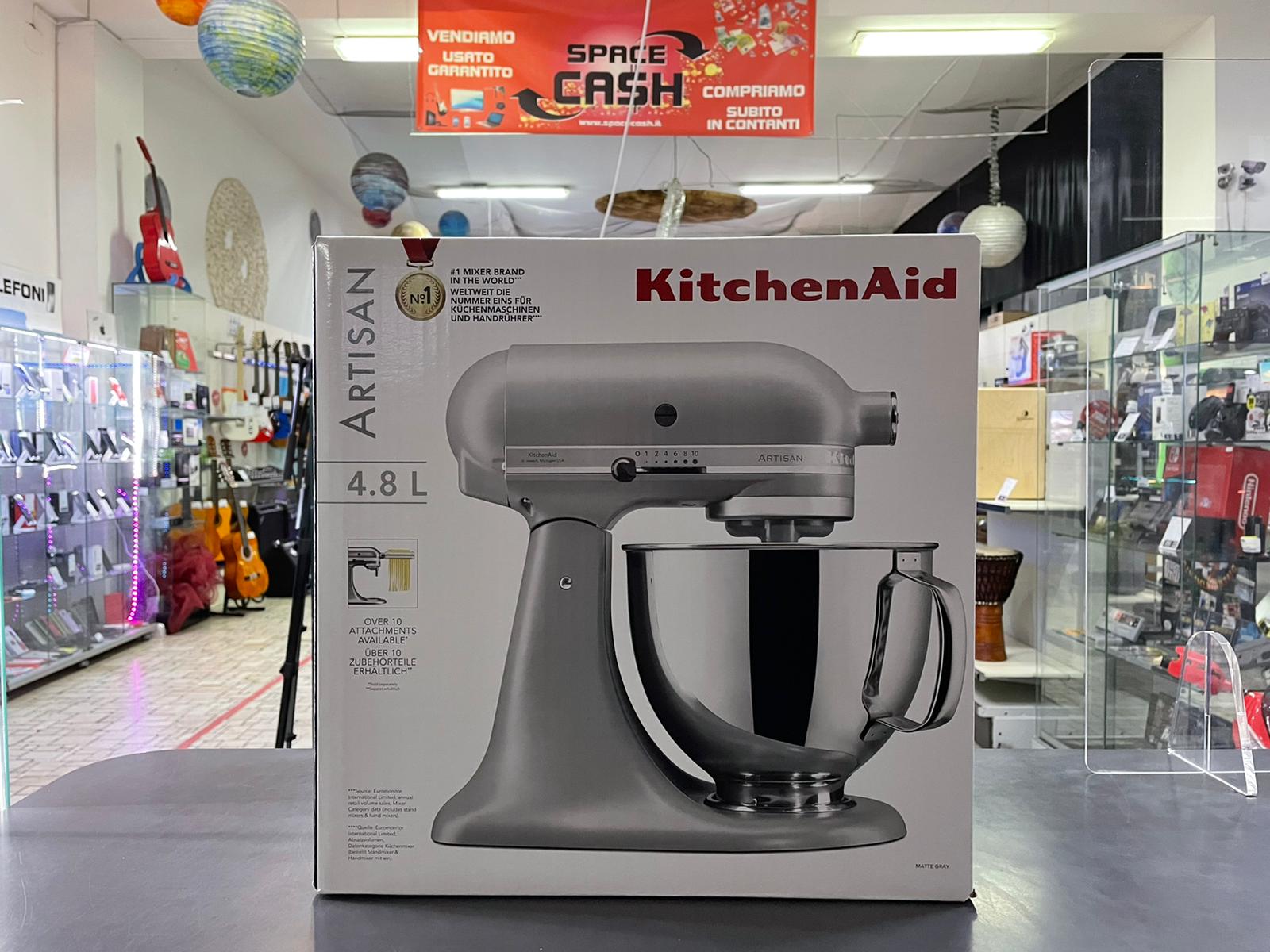 Planetaria Kitchenaid Argento 5ksm125 NUOVA