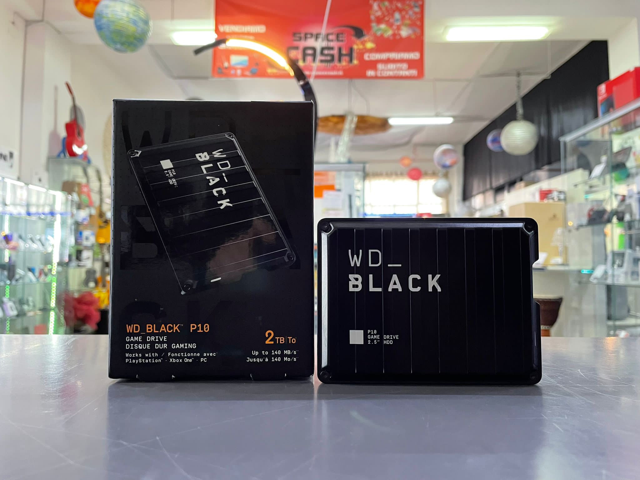 WD Black P10 2Tb Game Drive HDD Esterno