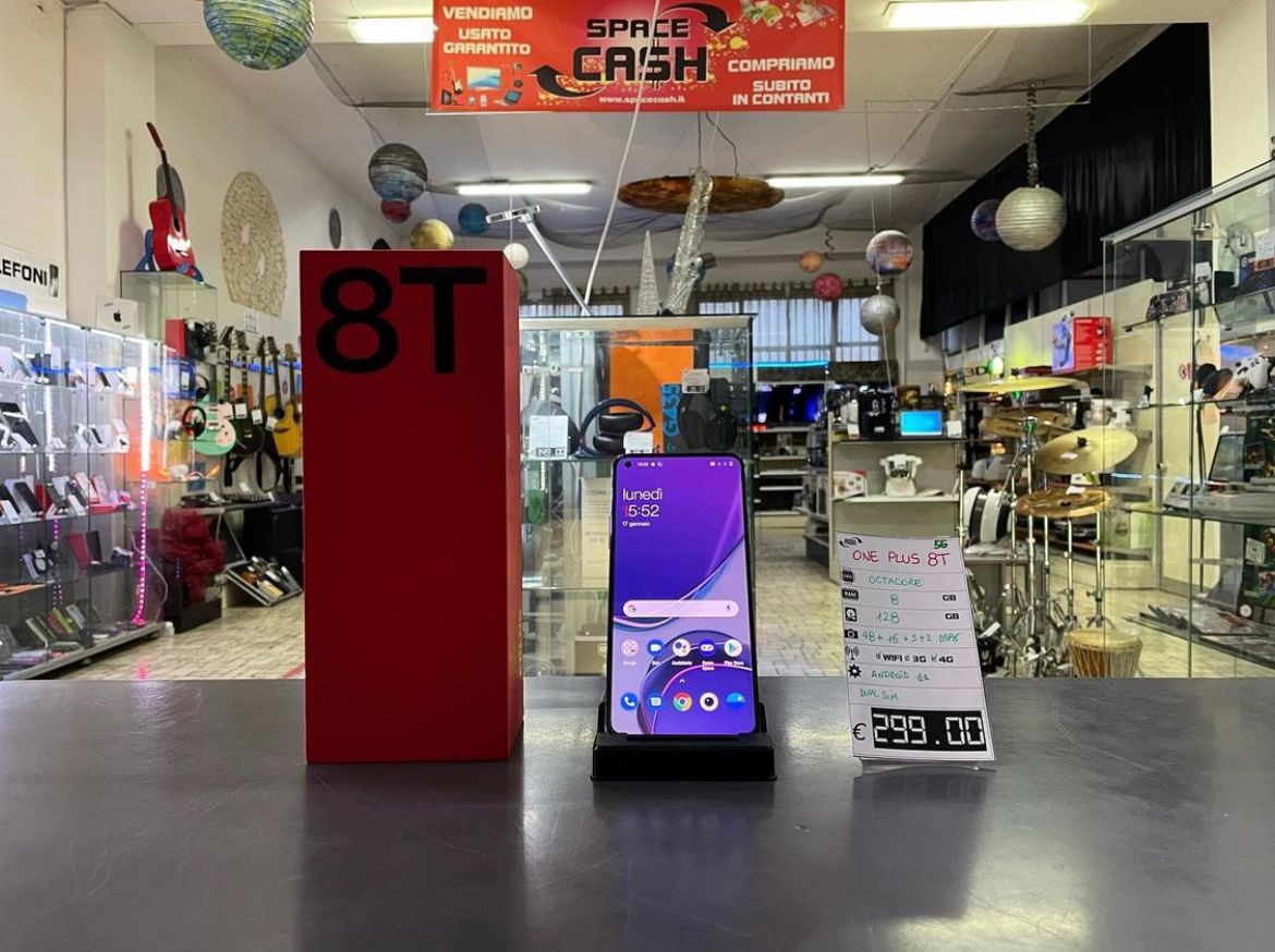 ONEPLUS 8T 8Gb 128Gb Argento