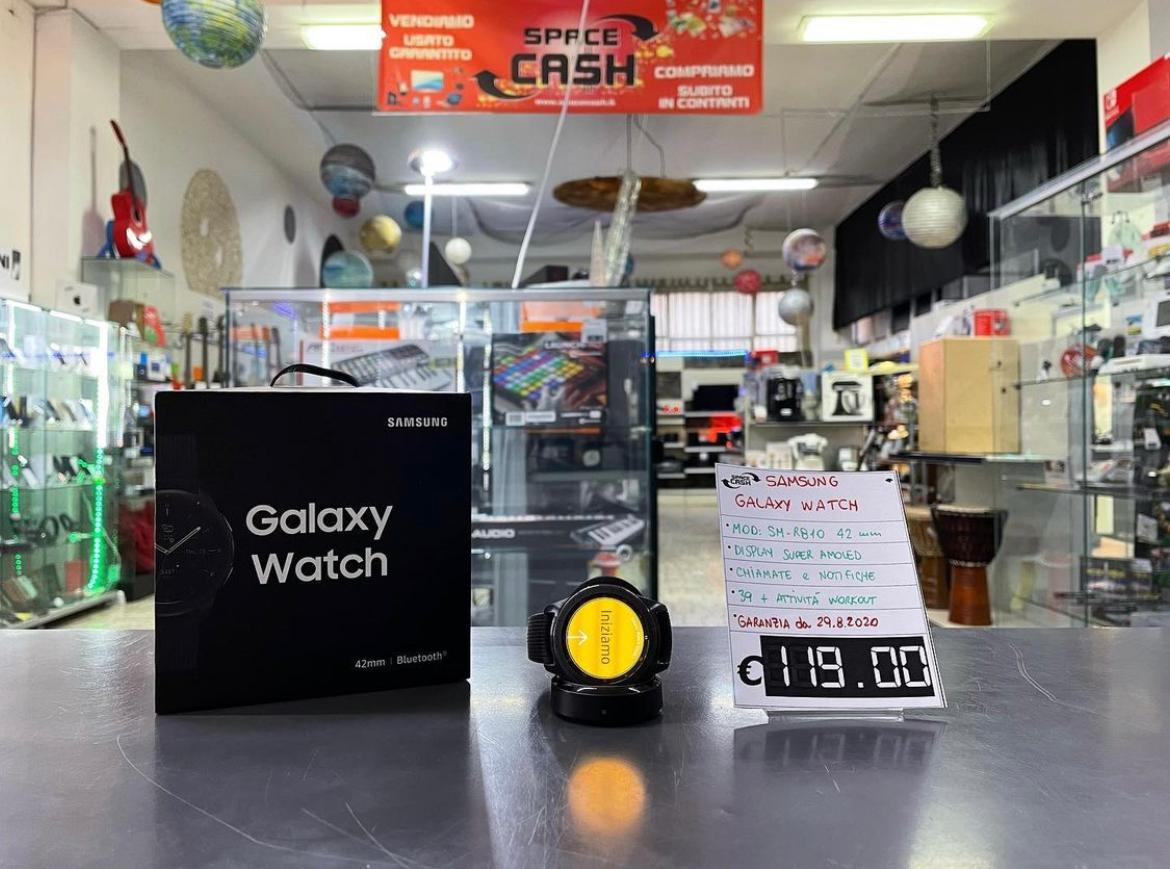 Samsung Galaxy Watch 42mm R810 Garanzia 29/08/20