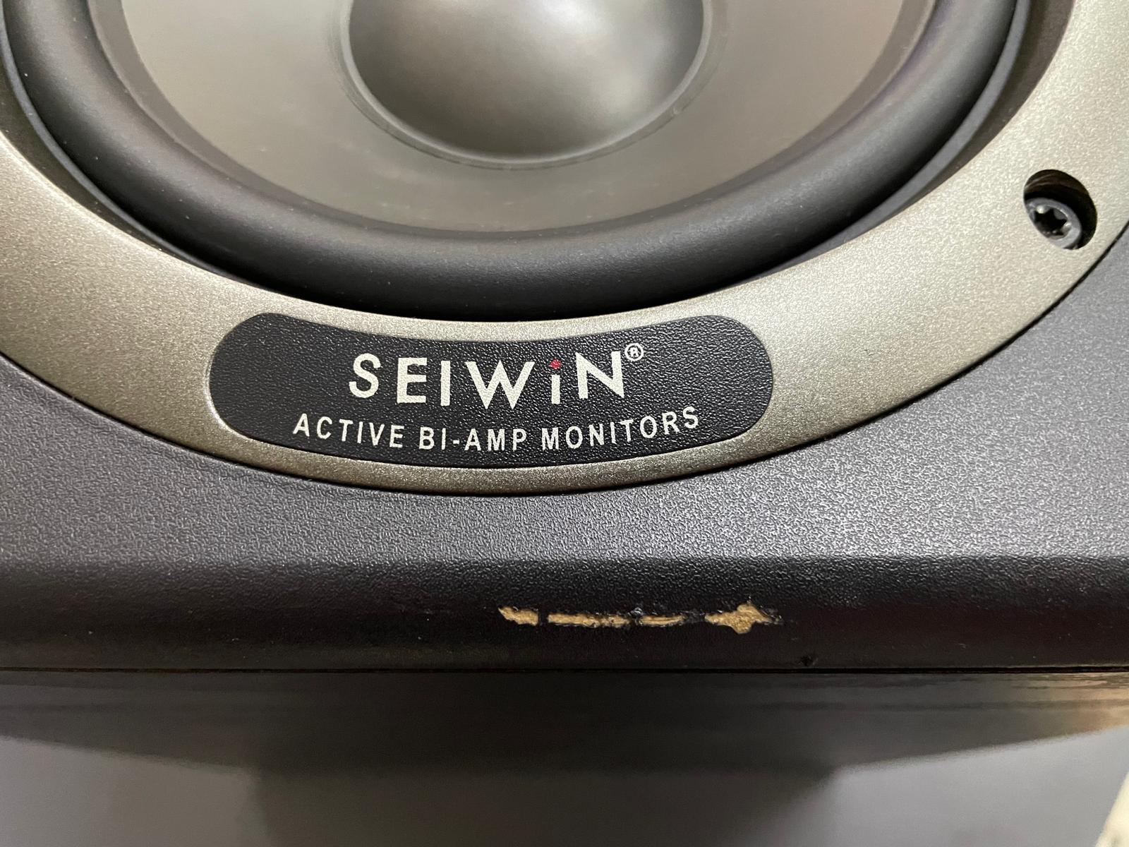 SEIWIN ST-6A Coppia Studio Monitor bi-amp - immagine 3