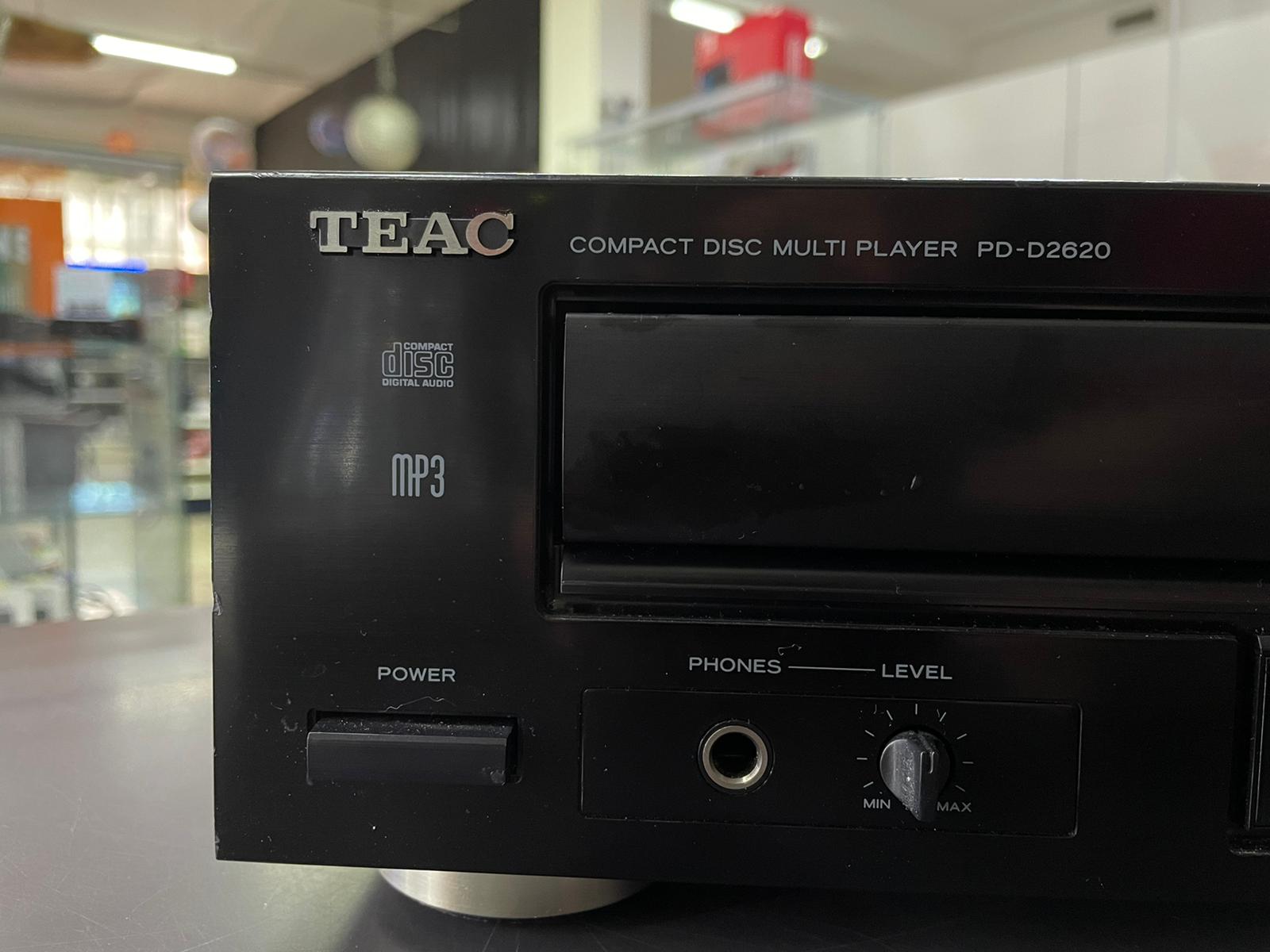 TEAC PD-D2620 Lettore Cd 5 Dischi - immagine 2