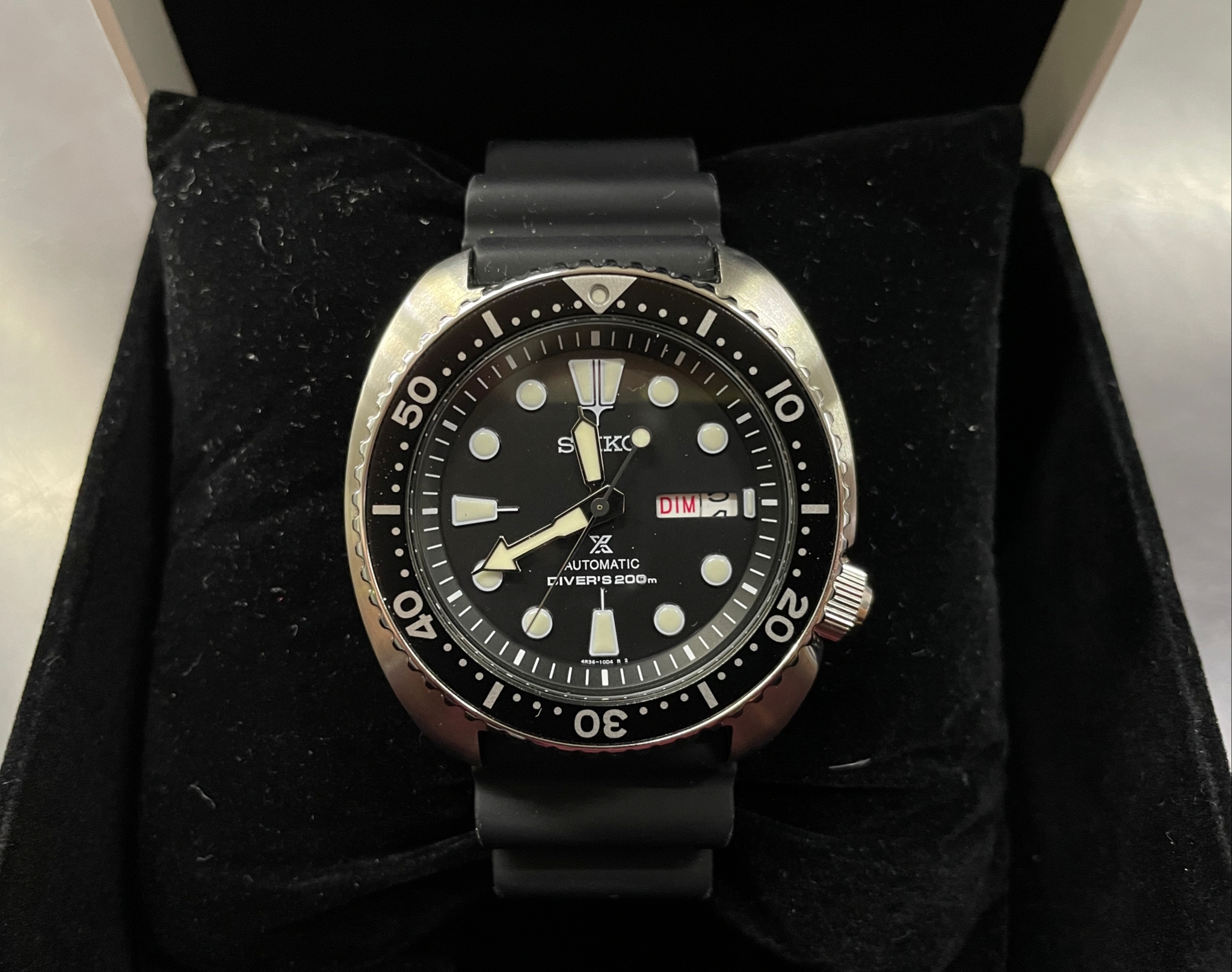 SEIKO Prospex Turtle 4R36-04Y0 Garanzia 14/09/22