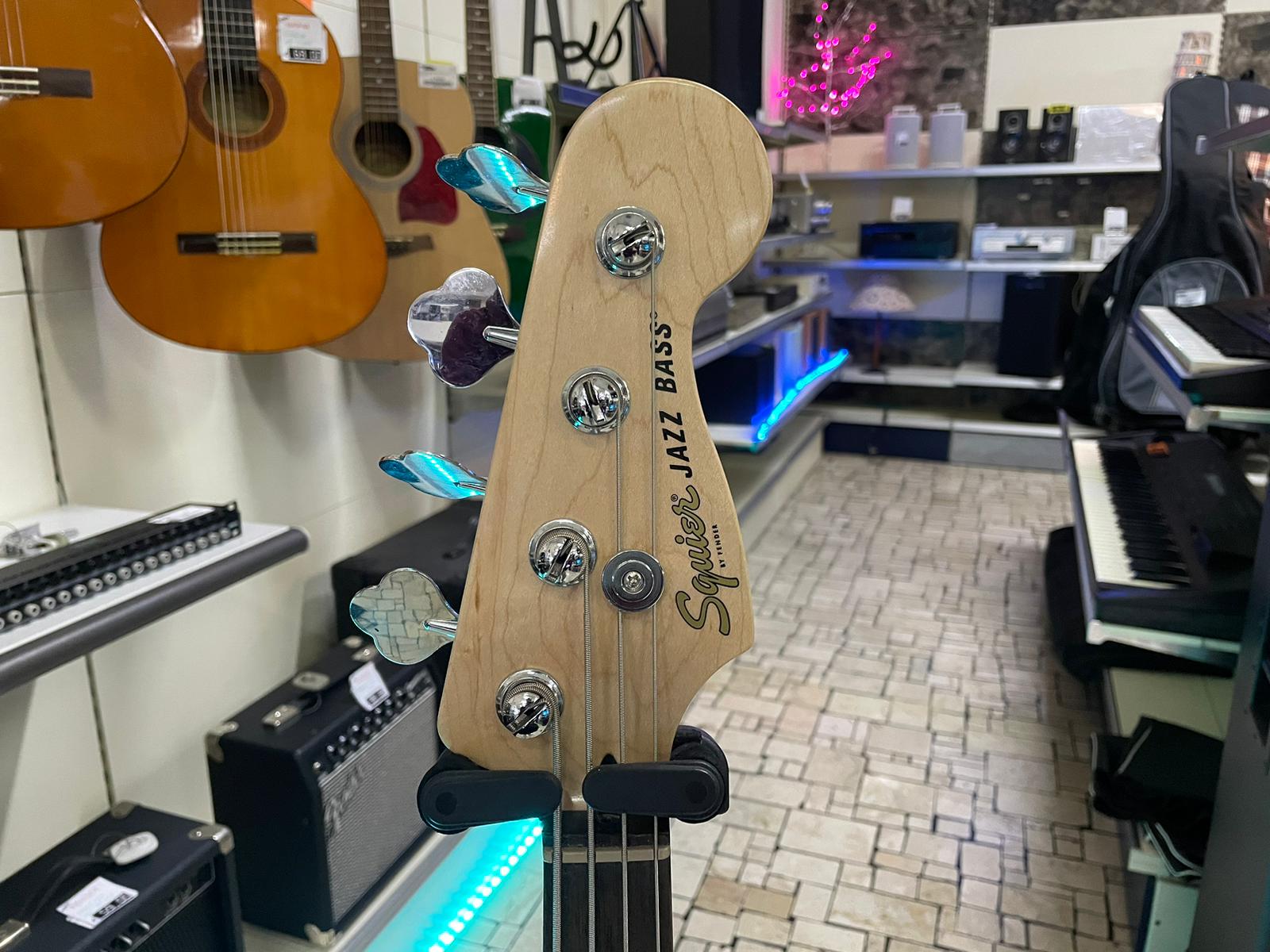 FENDER Squier Jazz Bass Charcoal - immagine 4