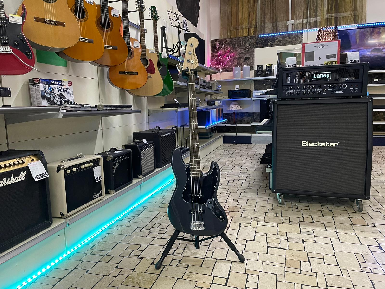 FENDER Squier Jazz Bass Charcoal - immagine 3