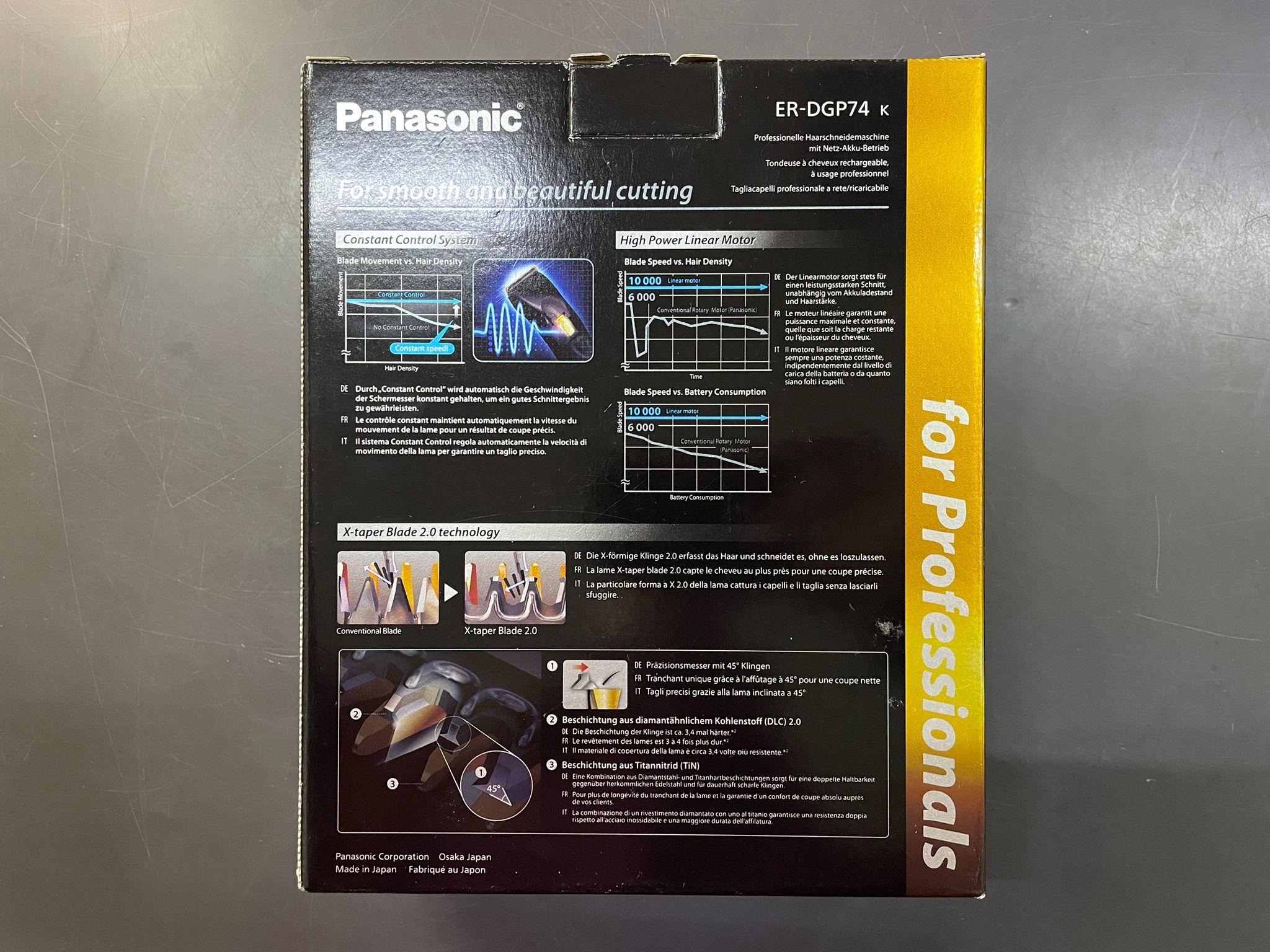 Tagliacapelli Panasonic ER-DGP-74k Nuovo - immagine 2