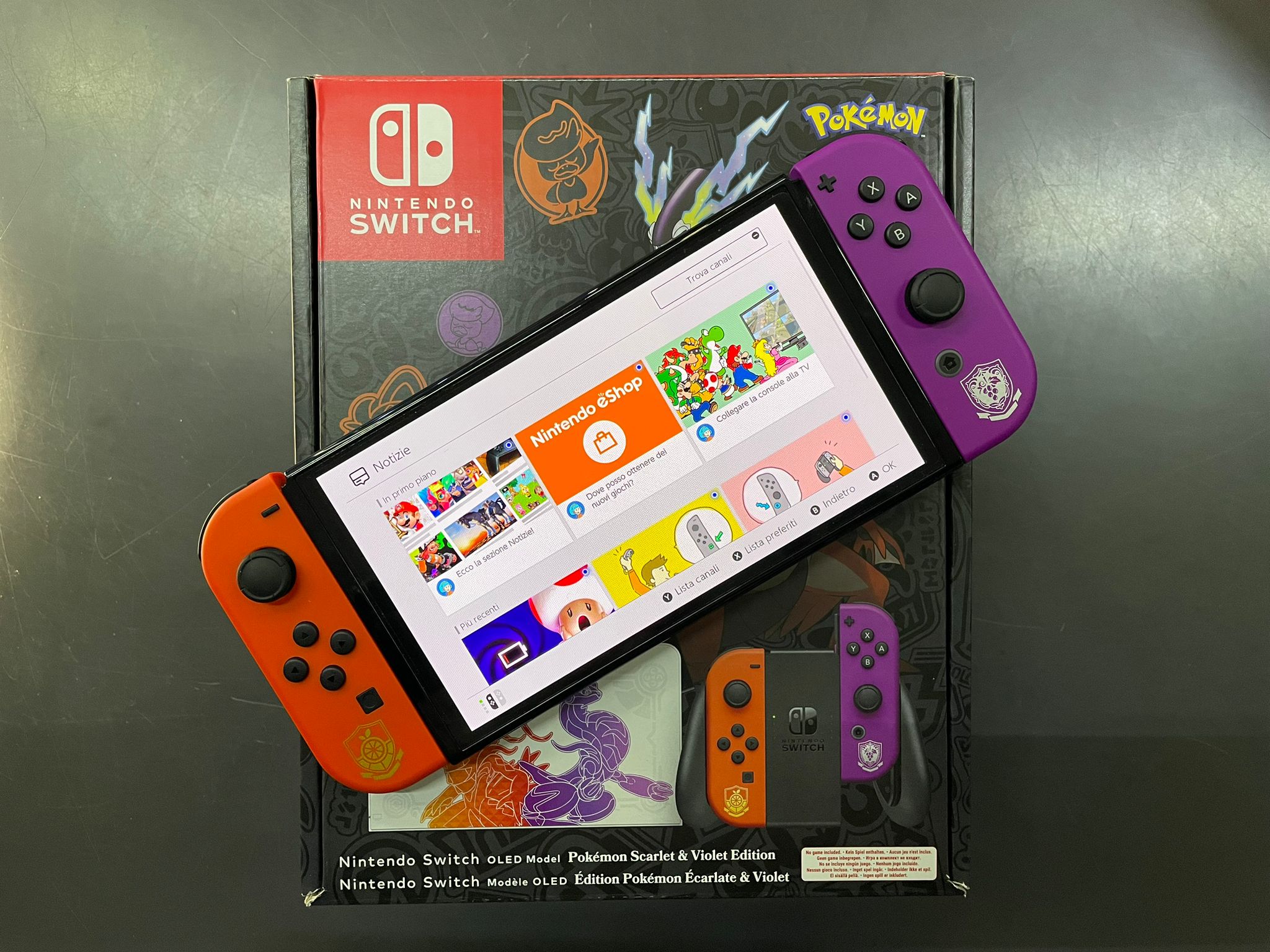 Nintendo Switch OLED Pokemon Garanzia 02/03/23