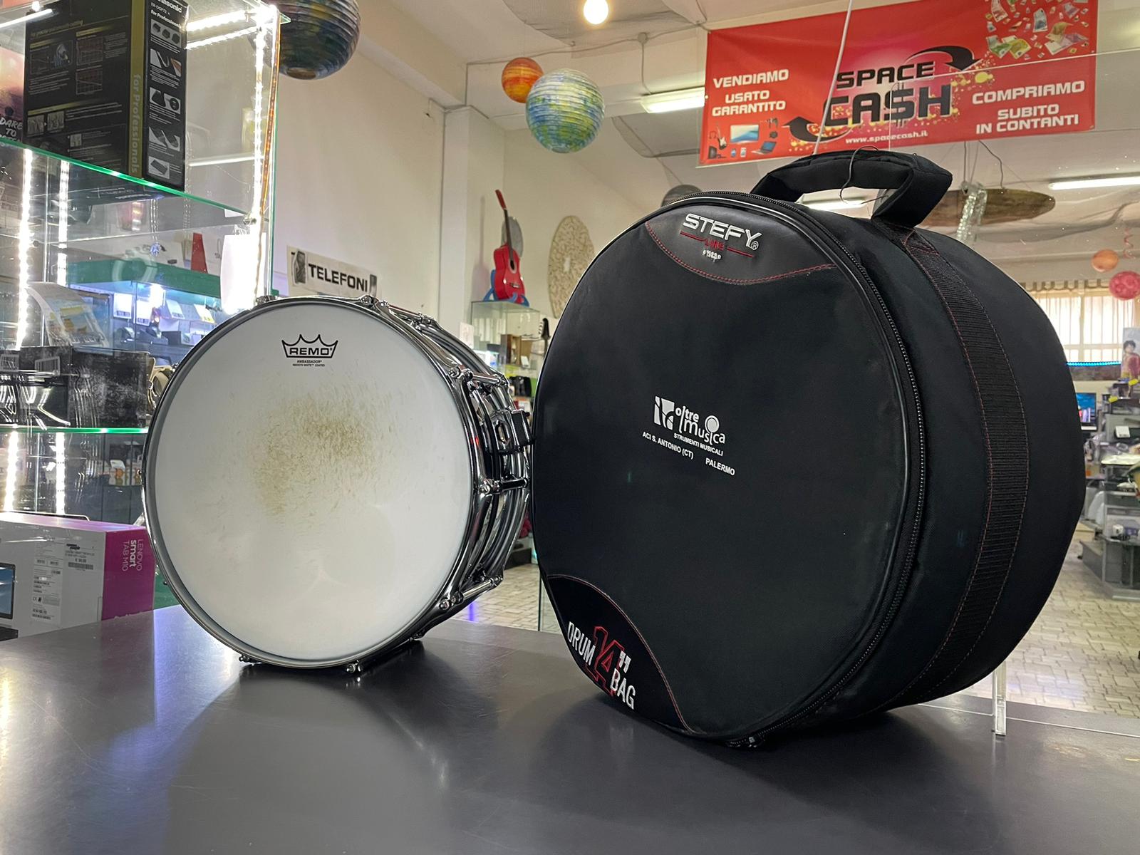 Pearl 14" x 6.5" Sensitone Steel Rullante - immagine 6