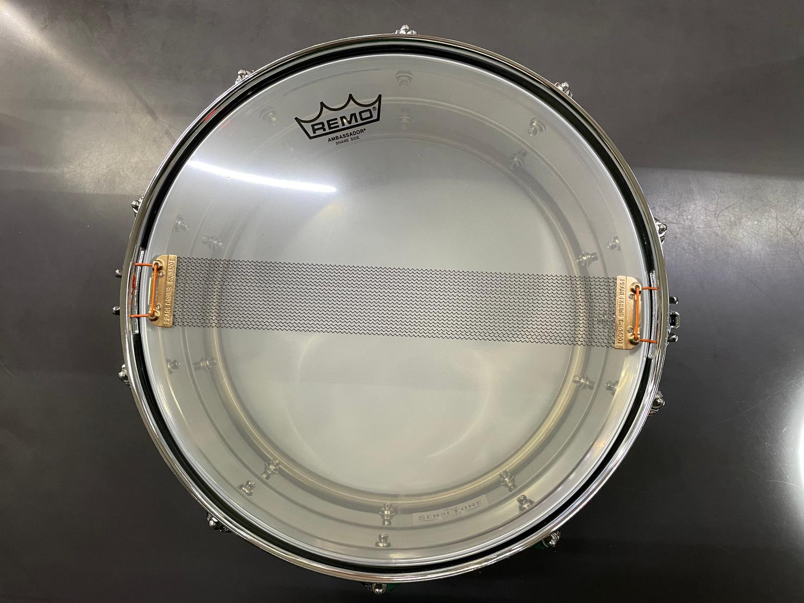 Pearl 14" x 6.5" Sensitone Steel Rullante - immagine 2