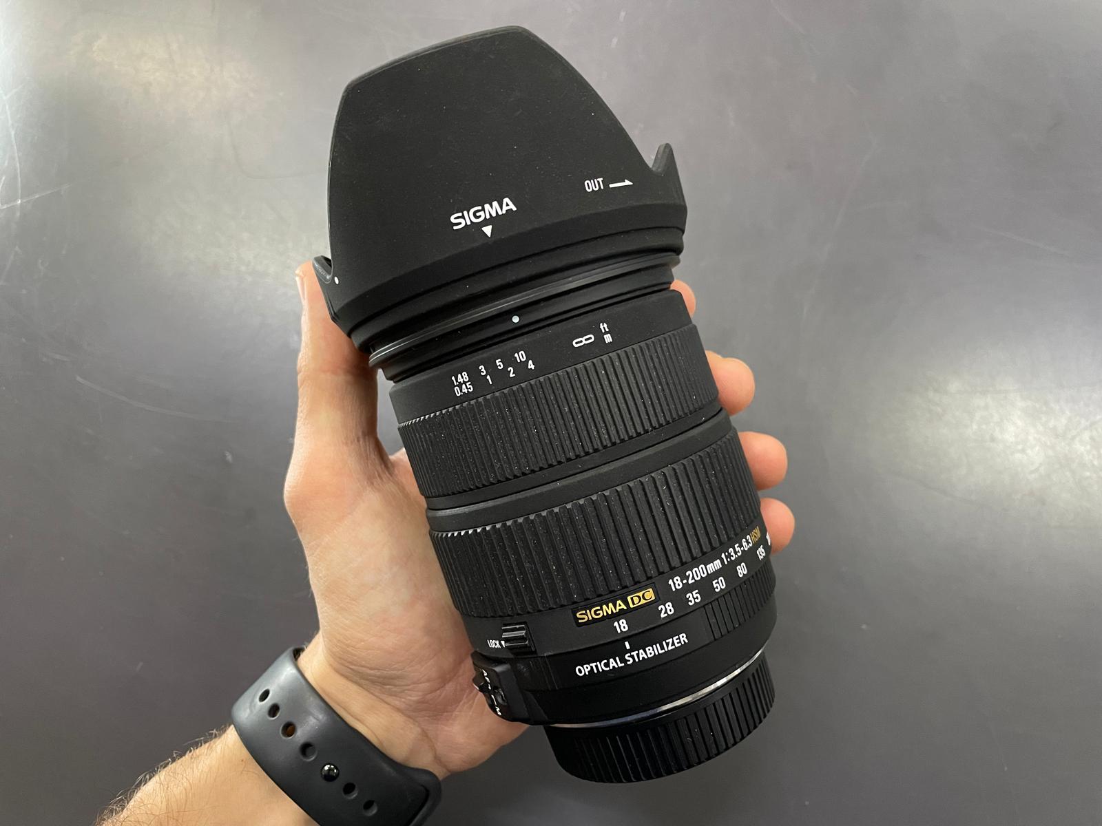 Sigma 18-200mm f/3.5-6.3 dc os sld Nikon - immagine 3