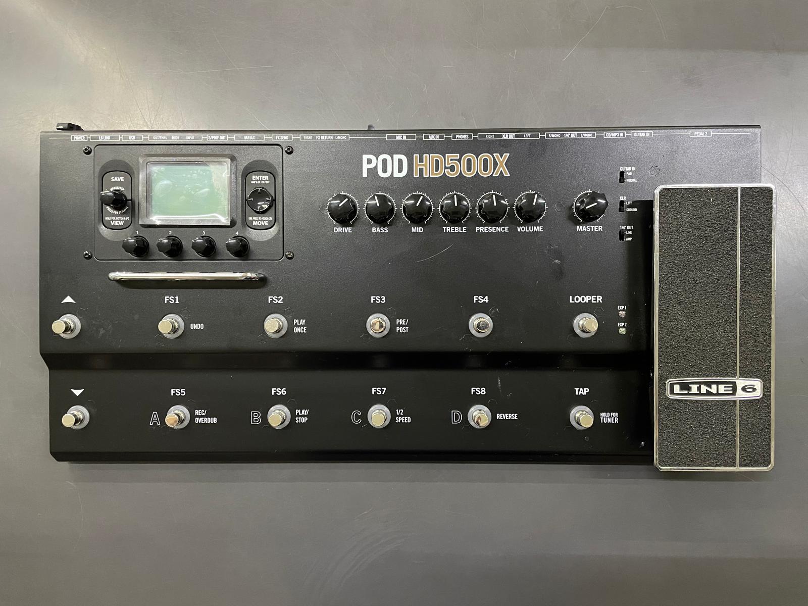 Line 6 Pod HD500X Pedaliera Multieffetto