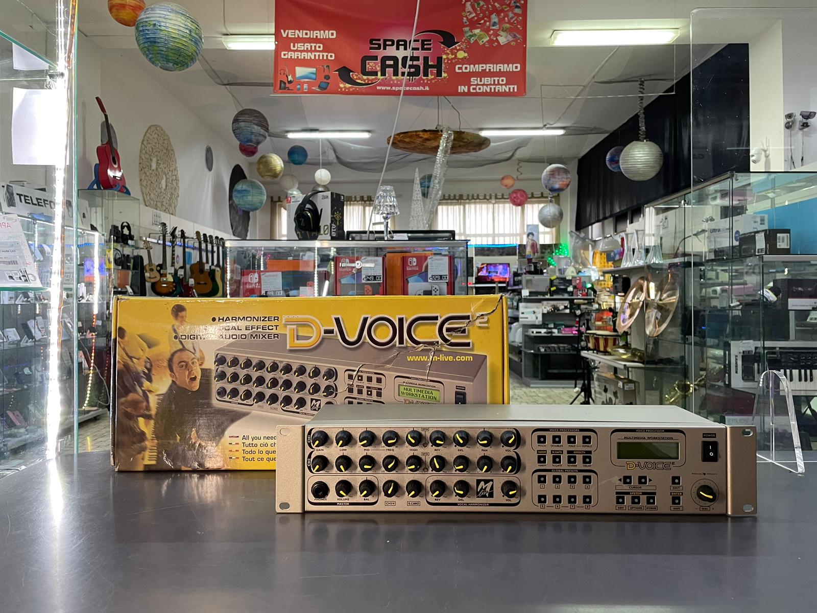 M-Live D- Voice 2 Processore Voce Armonizzatore