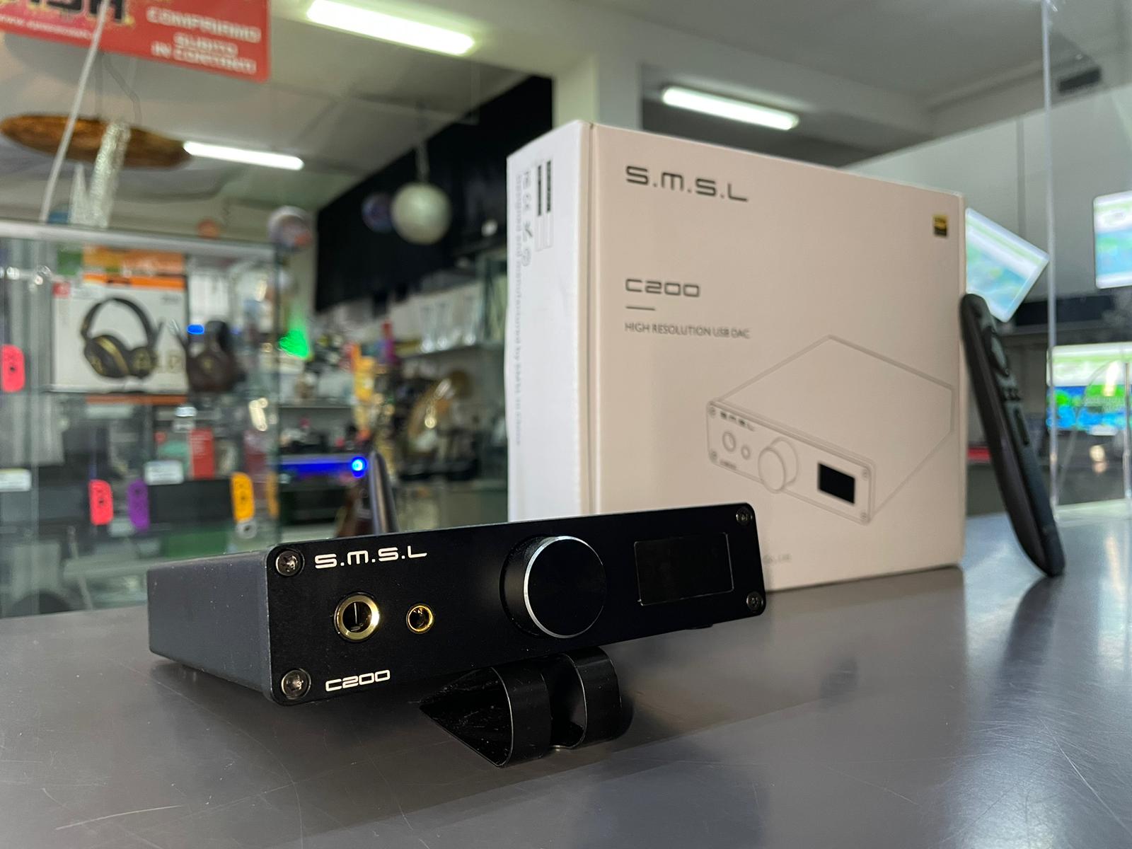 SMSL C200 Dac Preampli Cuffie BT