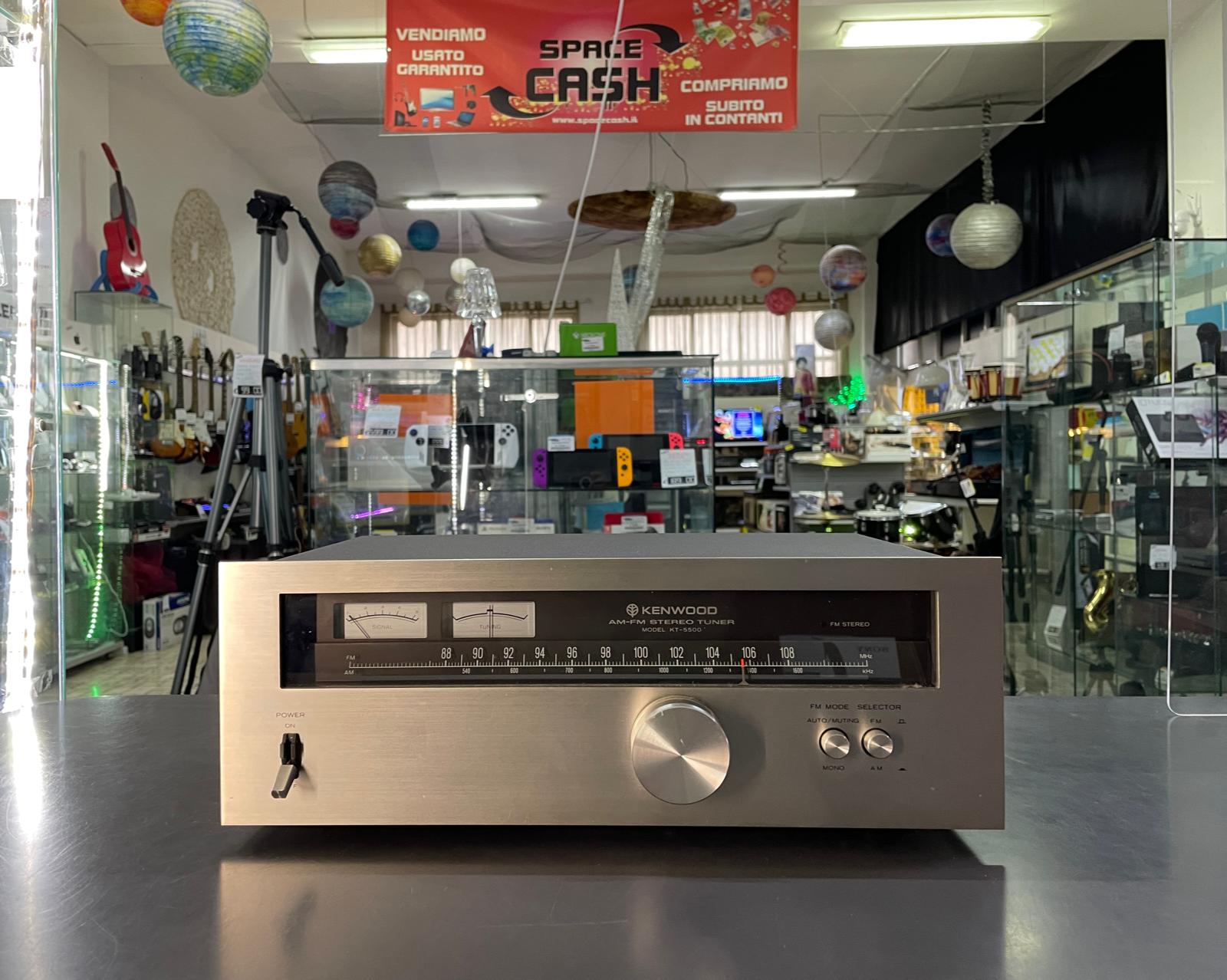 Kenwood KT-5500 Tuner Analogico