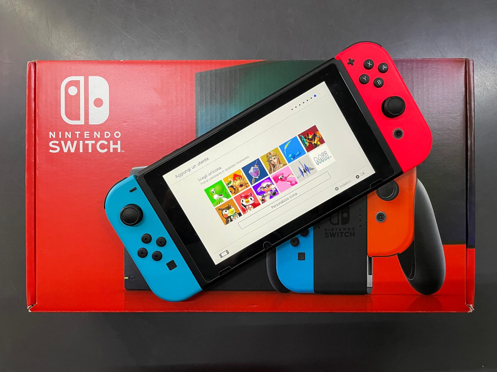 Nintendo Switch Neon Garanzia 12/01/22