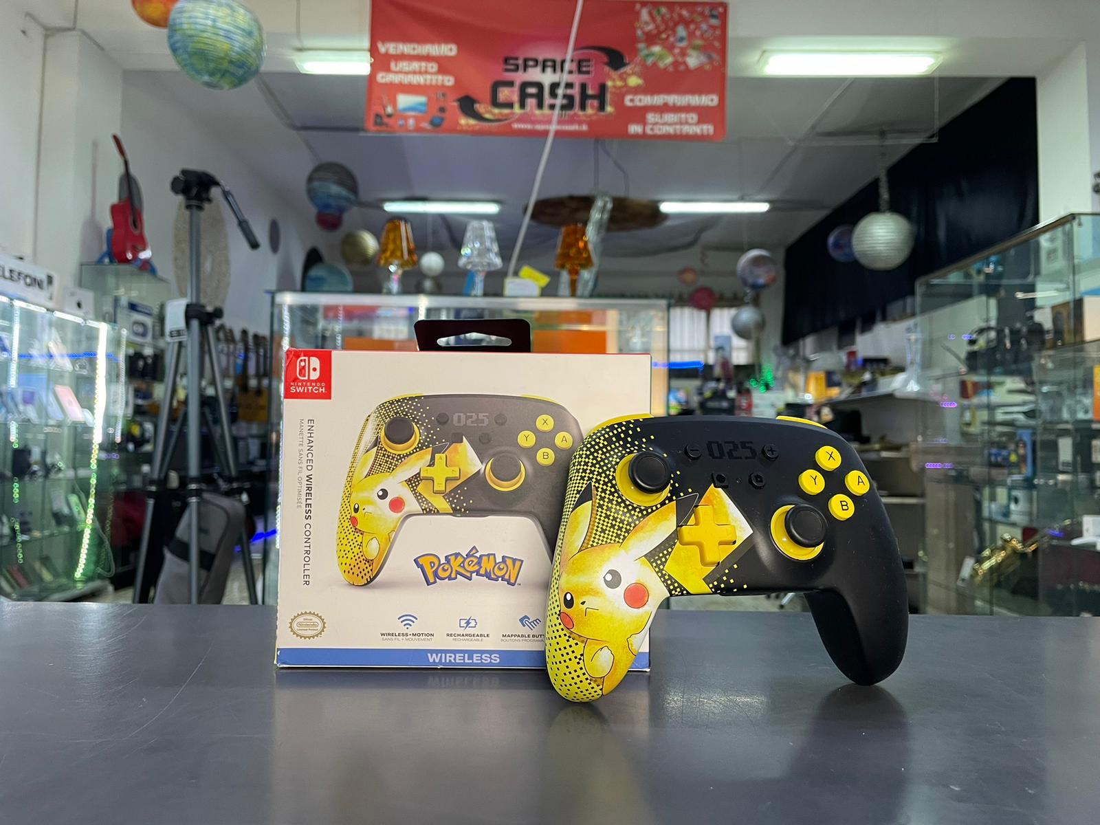 Wireless Controller Switch Pikachu Powera - immagine 2