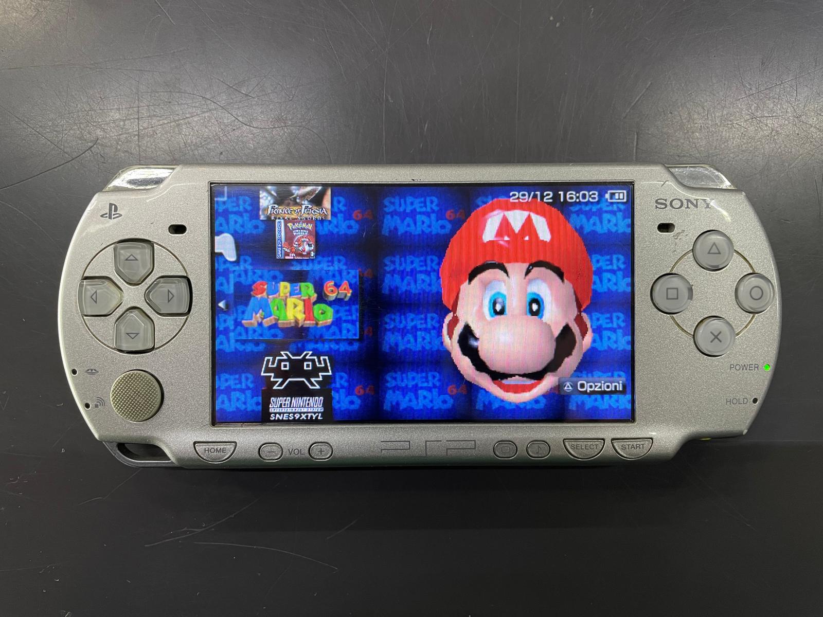 Sony PSP Modificata + Giochi e Custodia