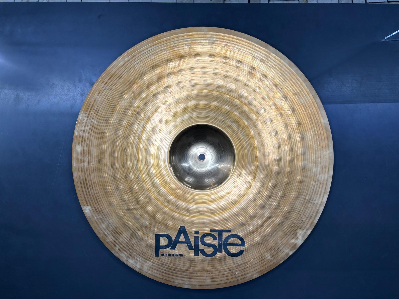 Paiste 201 Ride 20" Bronze Piatto Batteria - immagine 2