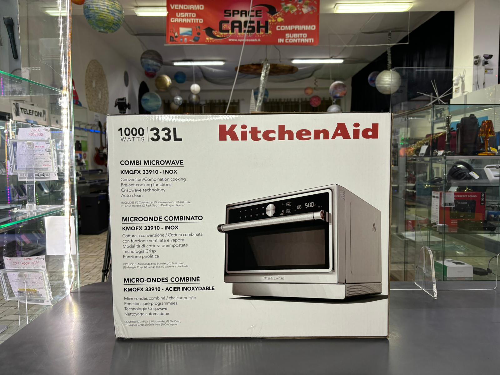 NUOVO Microonde Kitchenaid KMQFX 33910