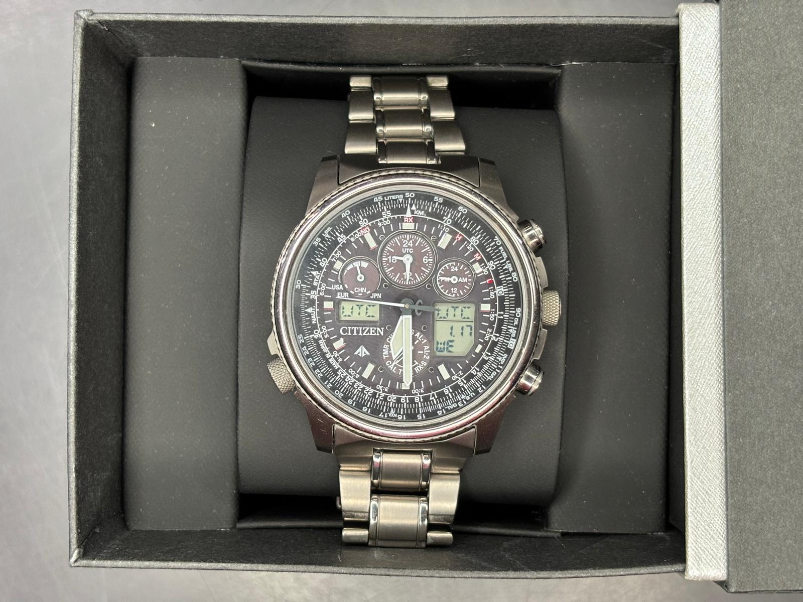 Citizen Super Pilot Eco-Drive Radiocontrollato - immagine 5