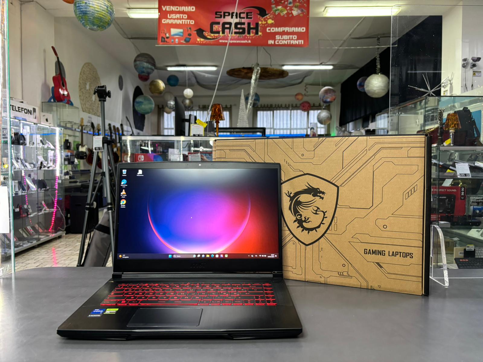 MSI Gaming Core i7 12th RTX 16Gb Garanzia 27/09/23