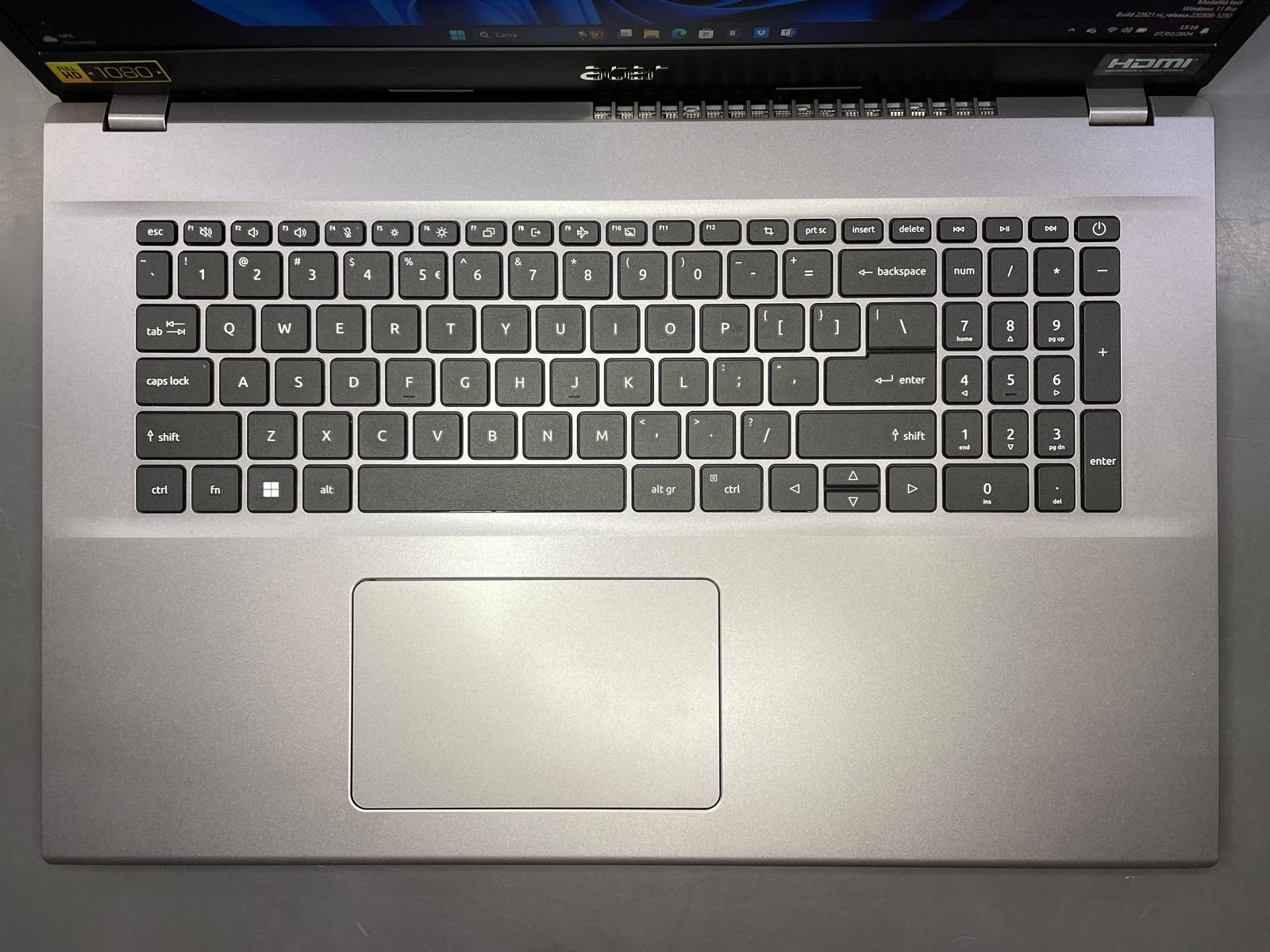 Acer Aspire 5 17" core i3 12th 4Gb 128Gb - immagine 2