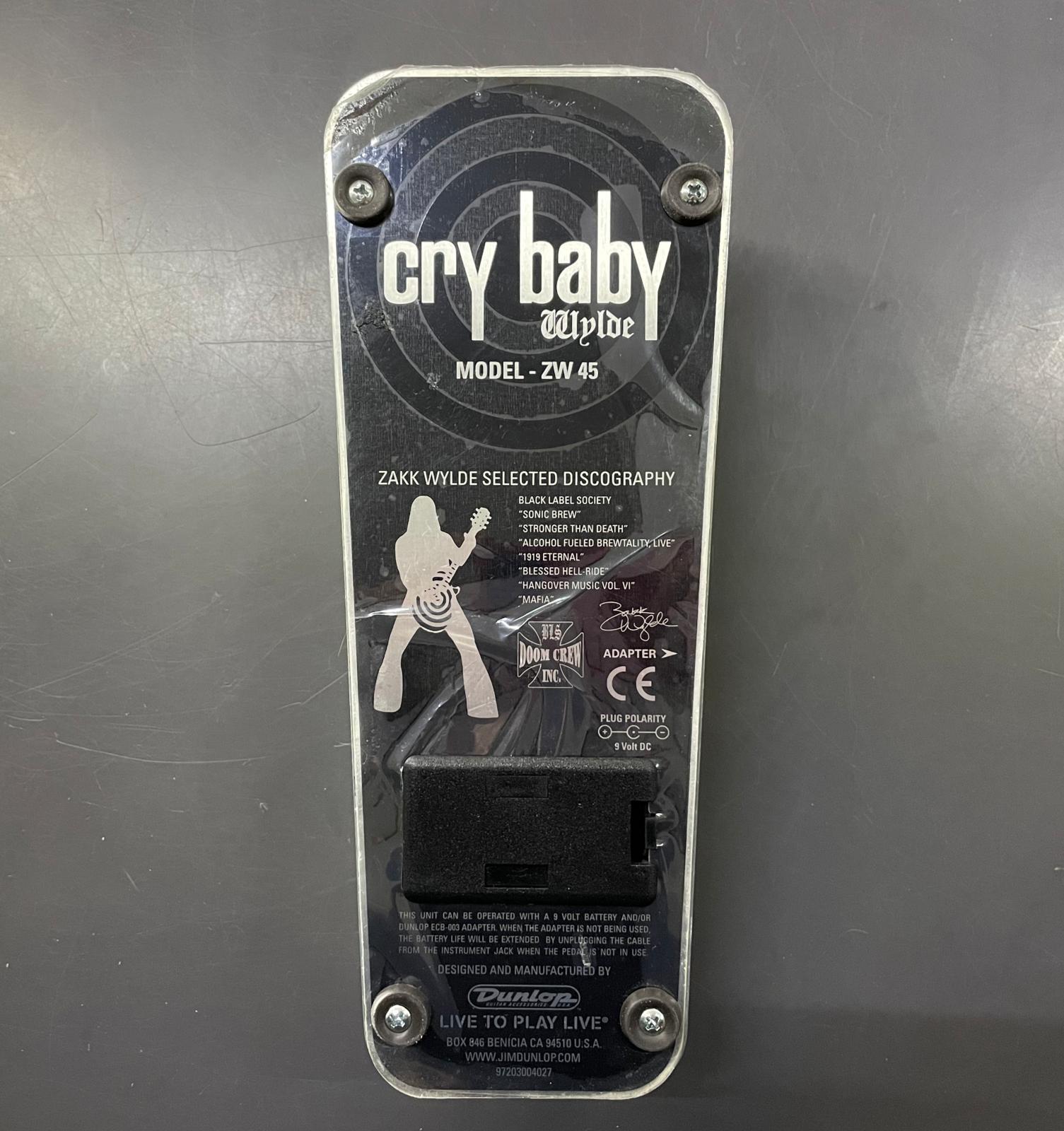 Dunlop ZW45 Zakk Wylde Cry Baby Wah - immagine 3