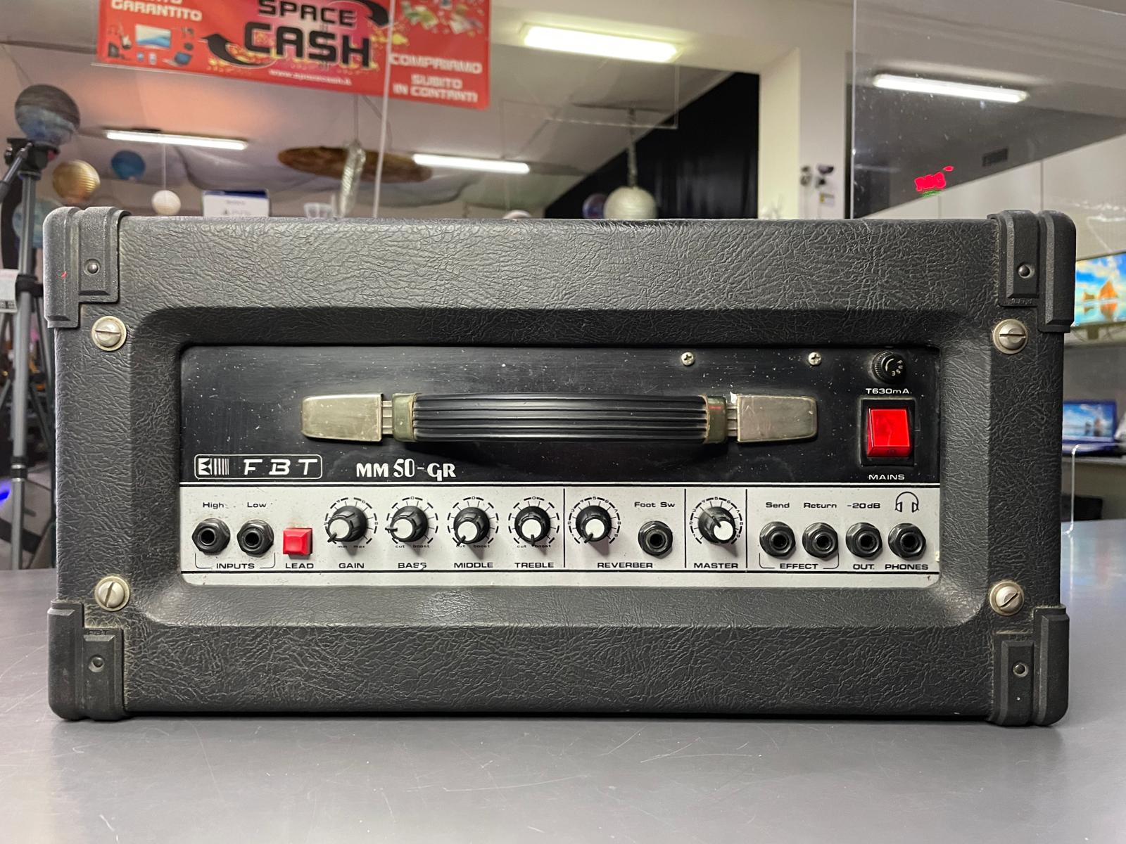 FBT MM 50 GR Amplificatore Chitarra Anni 80 Vintage - immagine 2