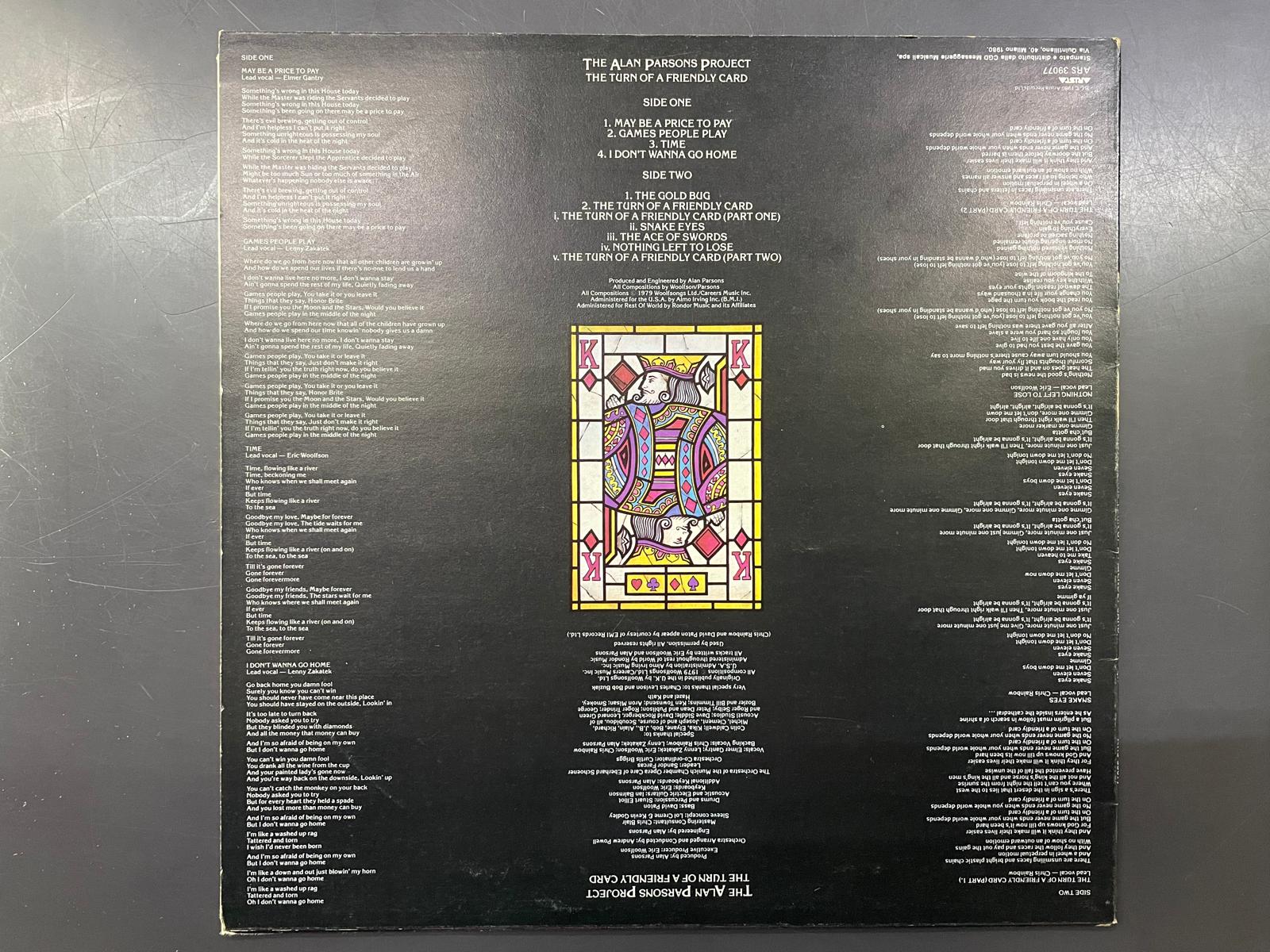 Alan Parson's Project Disco in Vinile - immagine 2