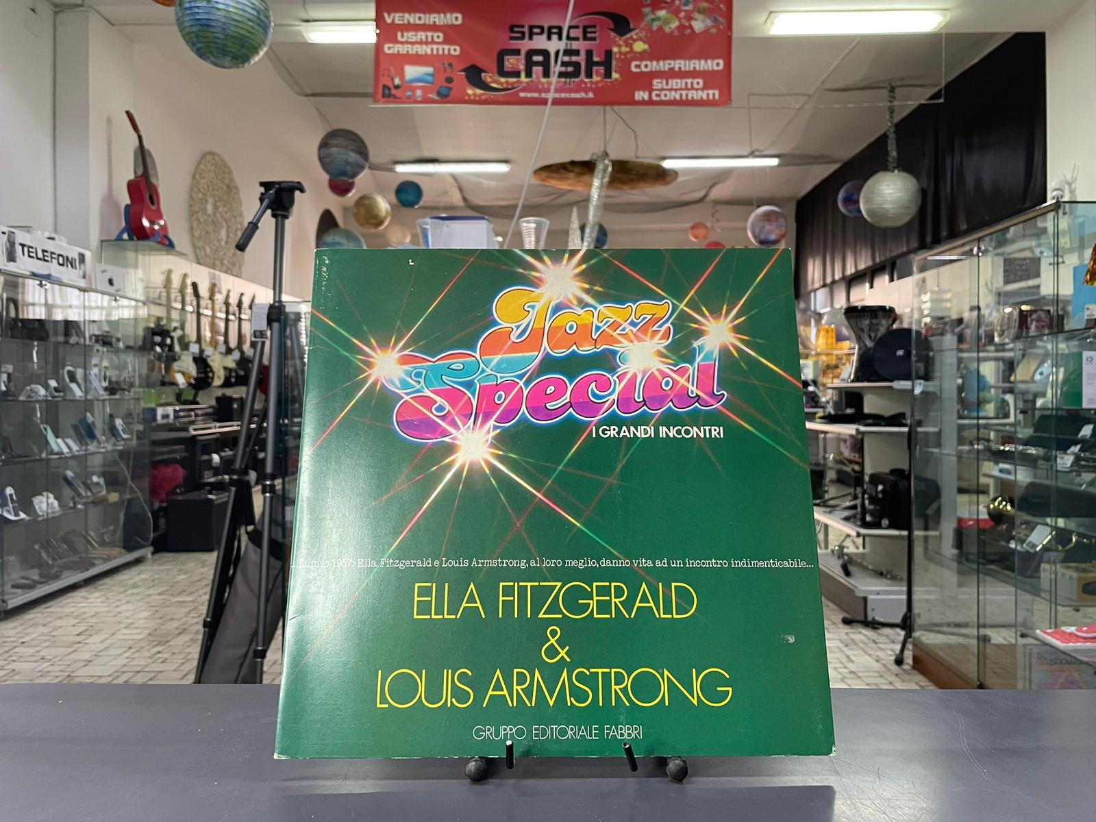 Ella Fitzgerald e Louis Armstrong disco in vinile
