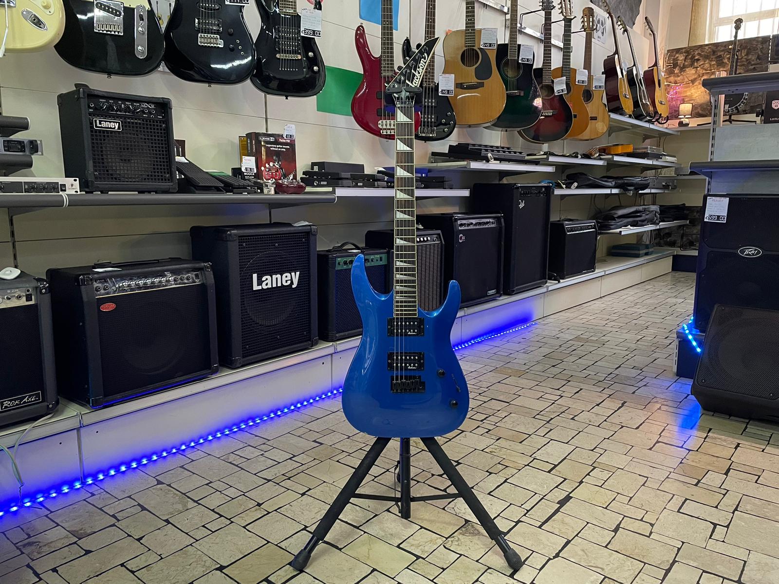 Jackson JS11 Dinky AH Metallic Blue - immagine 2