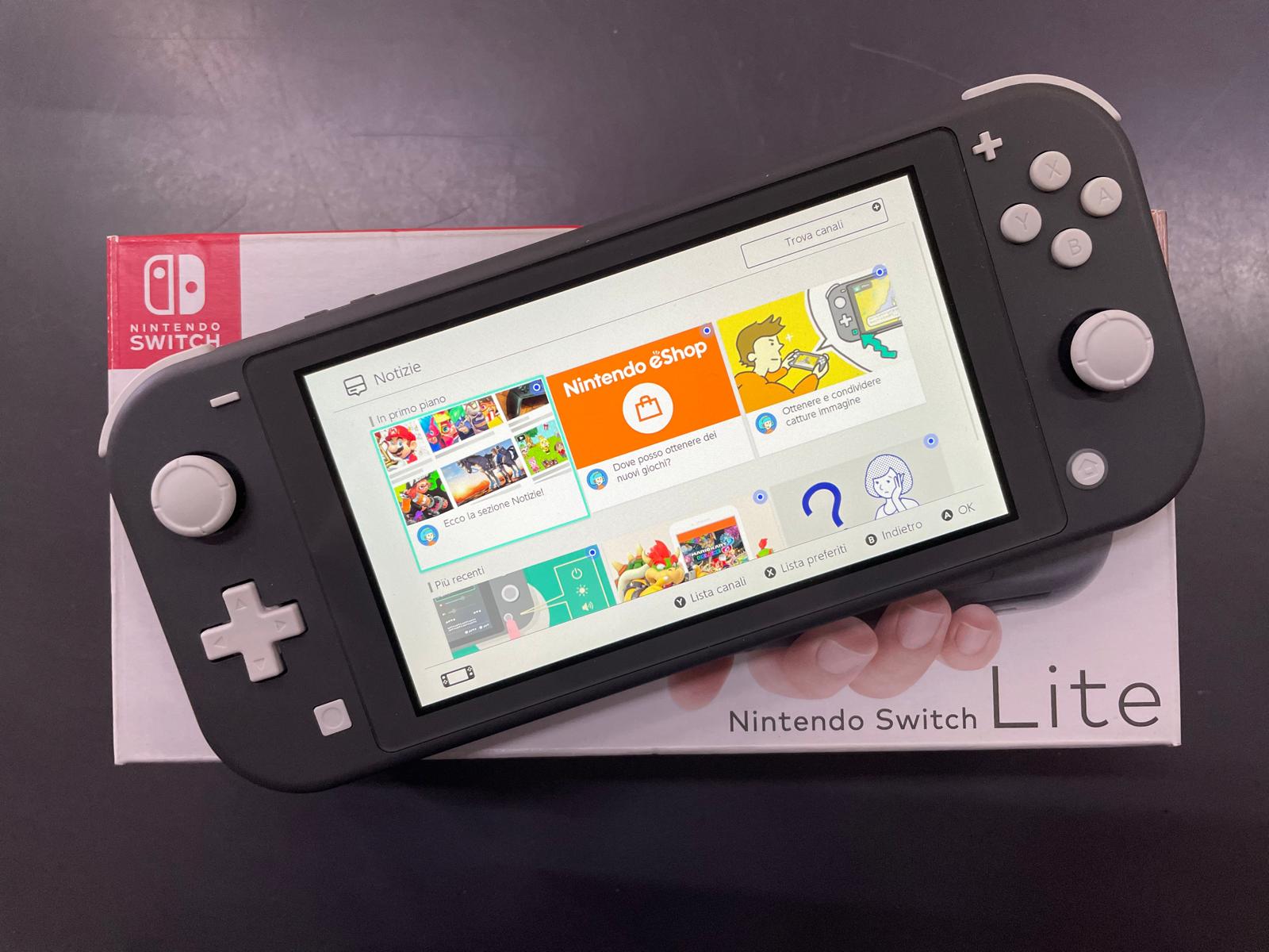 Nintendo Switch Lite Grigia
