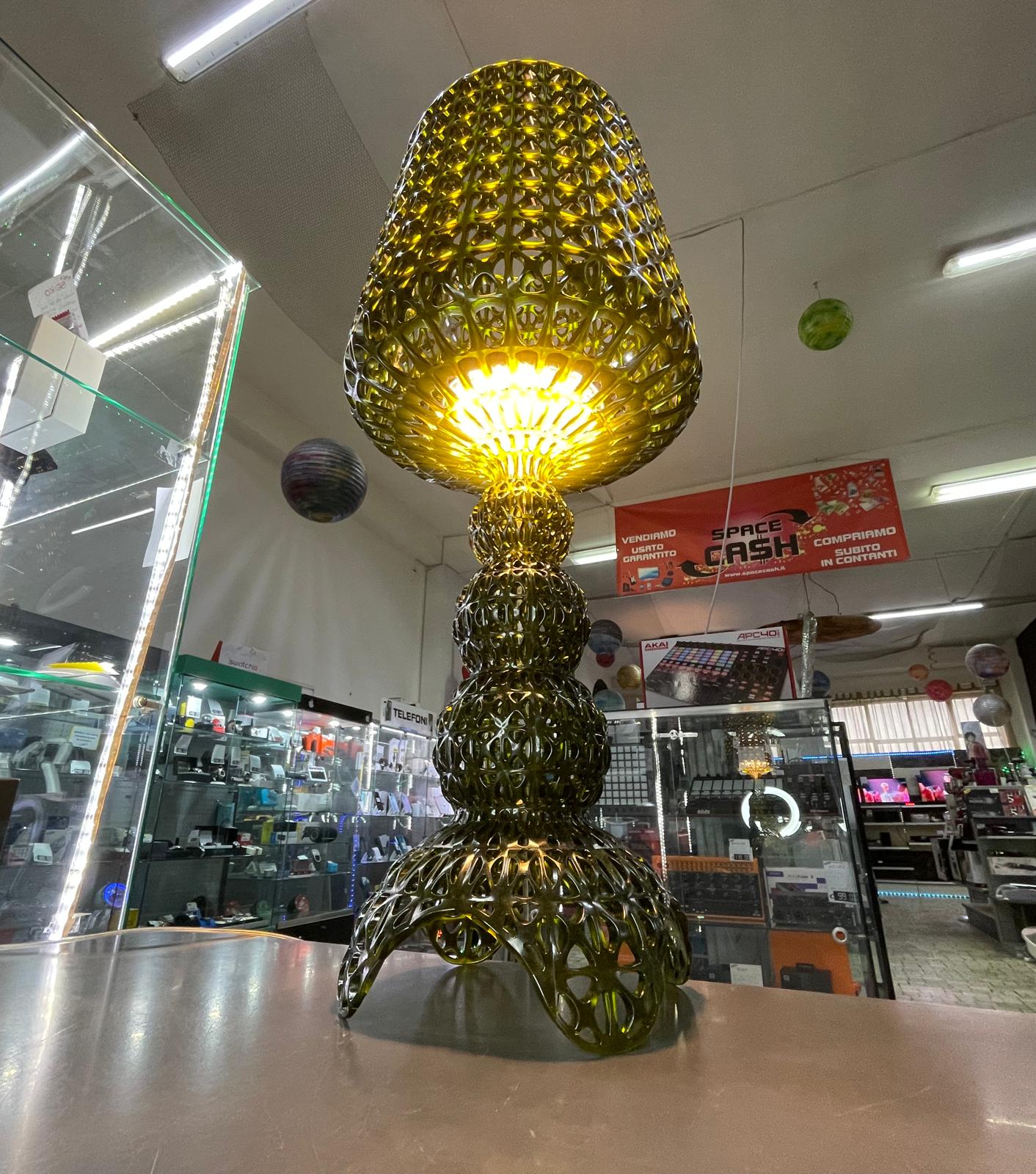 NUOVA Kartell Mini Kabouki Verde Lampada - immagine 3
