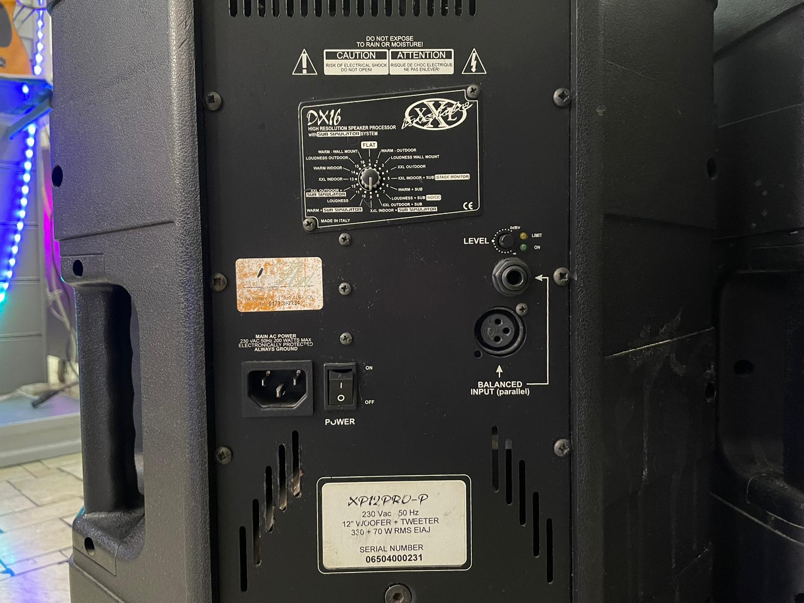 XXL XP12 Pro-P Coppia Casse Attive 400W - immagine 4