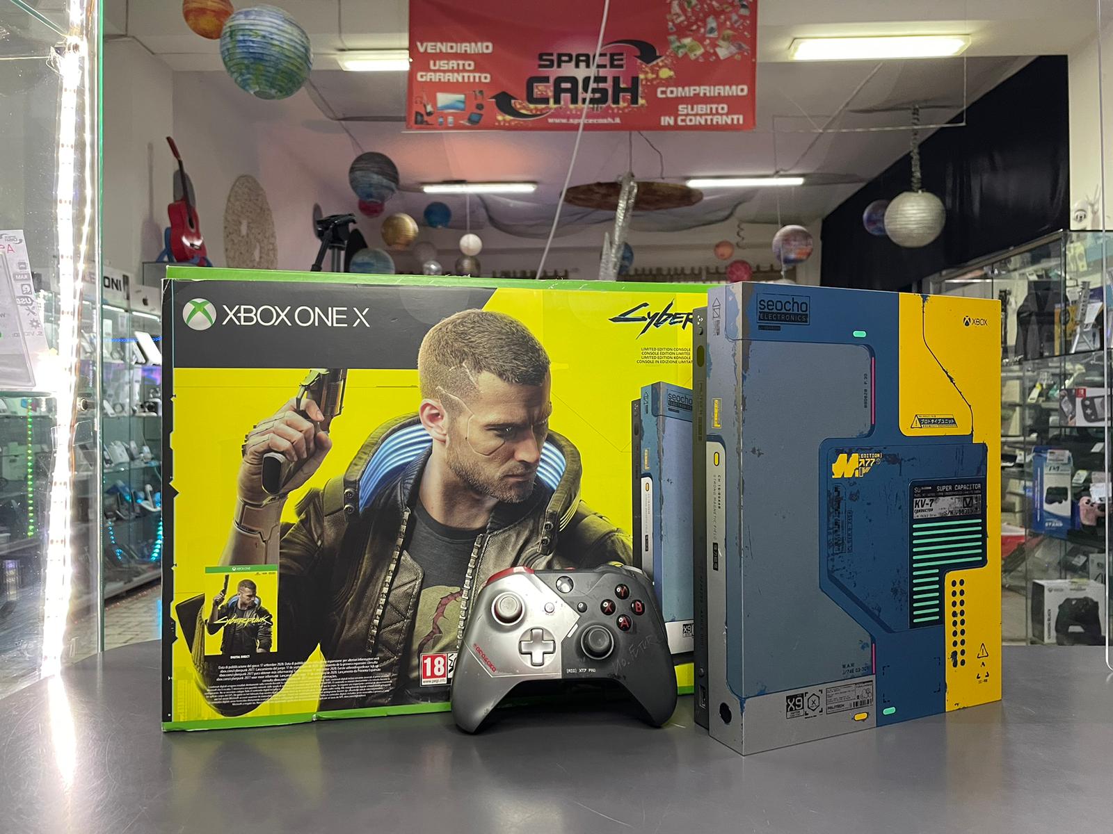 Microsoft XBOX ONE X Cyberpunk Edition - immagine 2