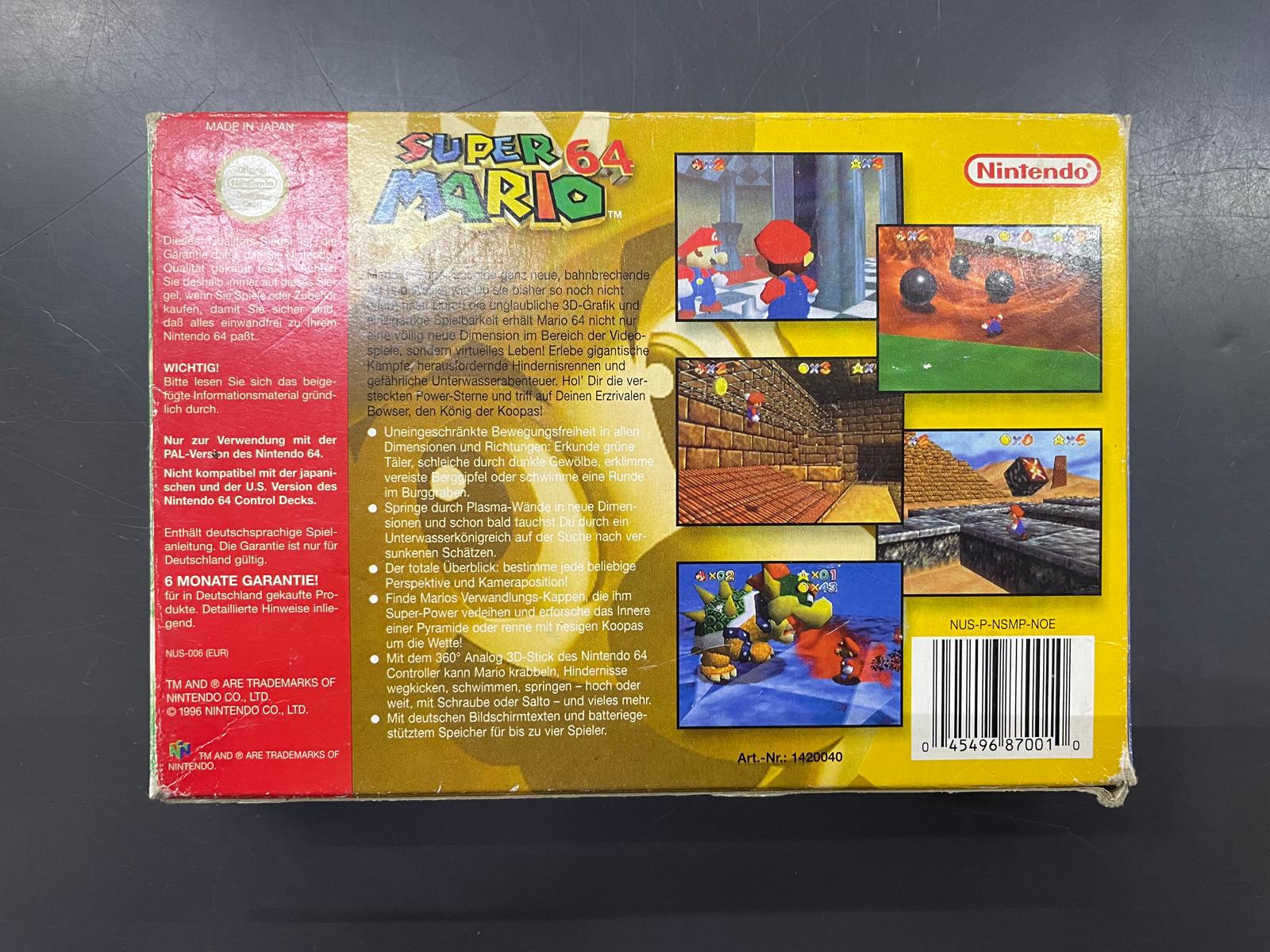 Super Mario 64 Boxato per Nintendo 64 - immagine 2