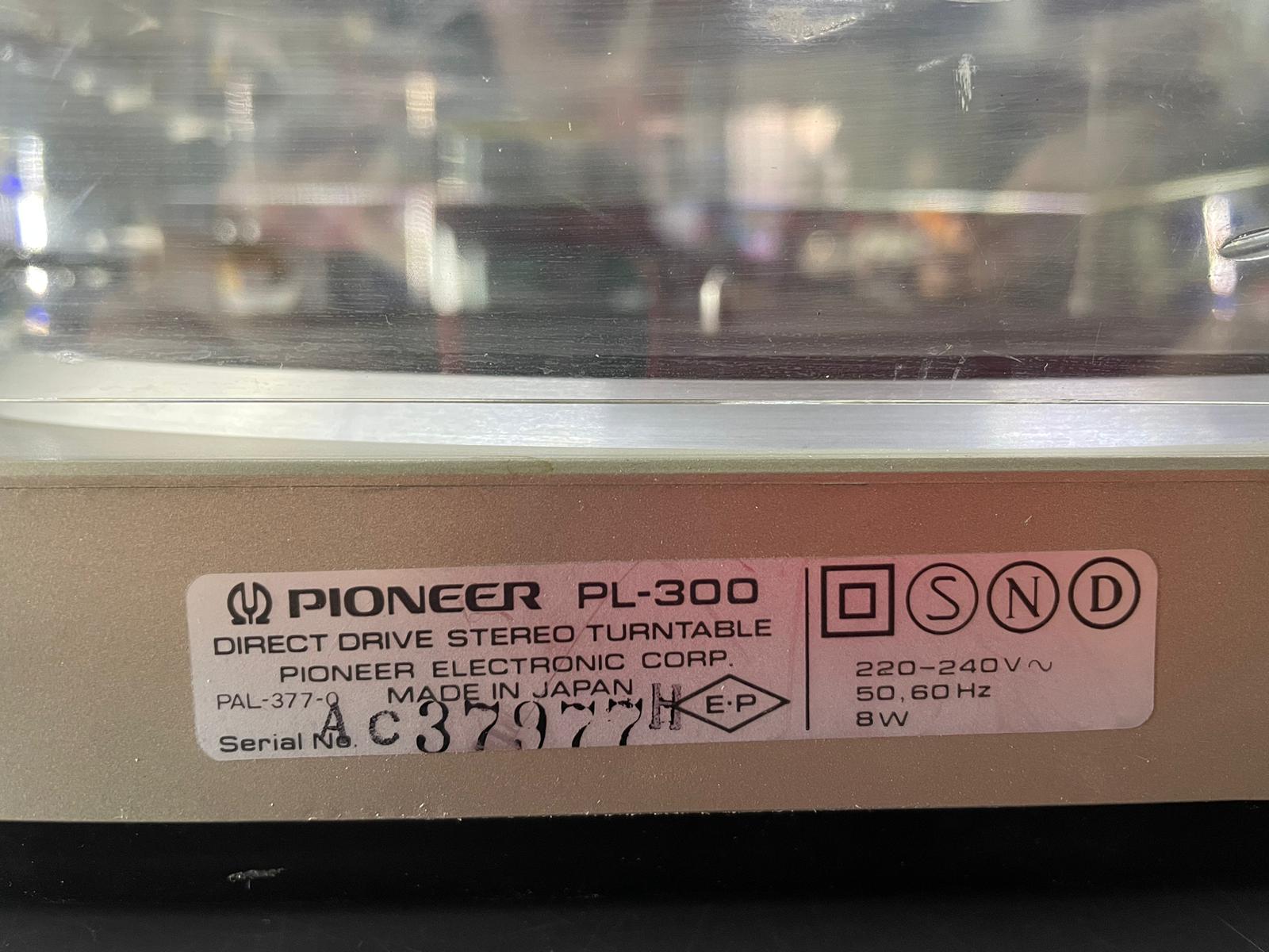Pioneer PL 300 Giradischi Direct Drive Quartz - immagine 5
