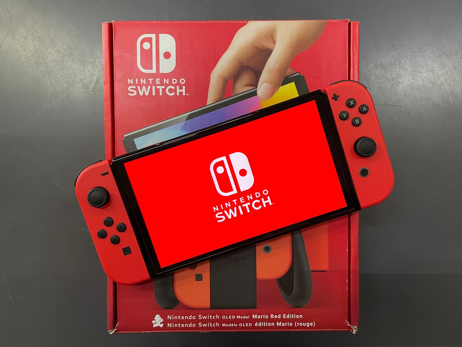 Nintendo Switch Oled Mario Red Edition