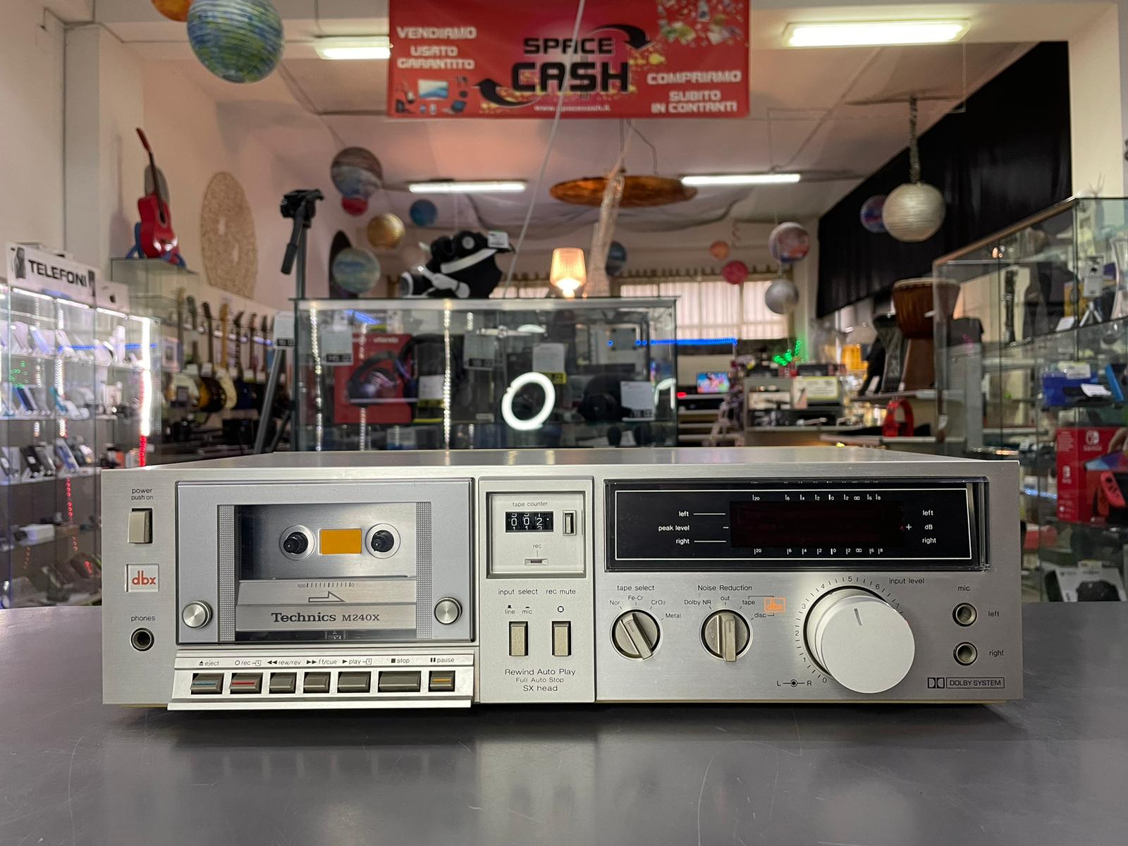 Piastra Cassette Technics RS-M240X