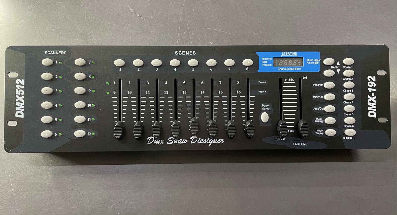 Centralina Mixer Luci DMX-192