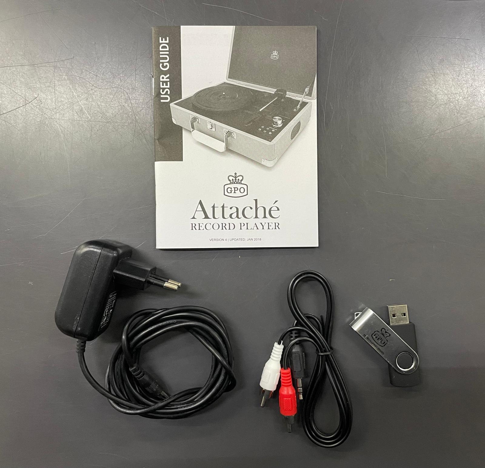 GPO Attachè Giradischi Portatile USB Rec - immagine 4