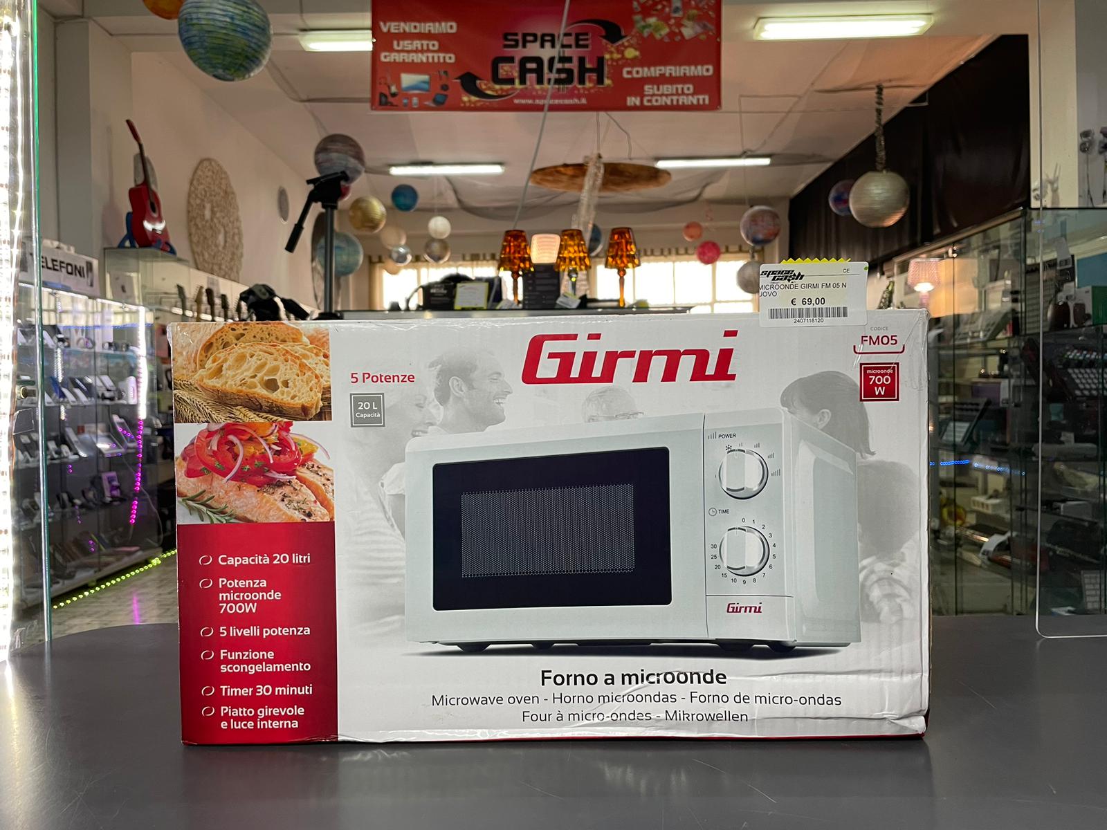 NUOVO Microonde Girmi FM 05
