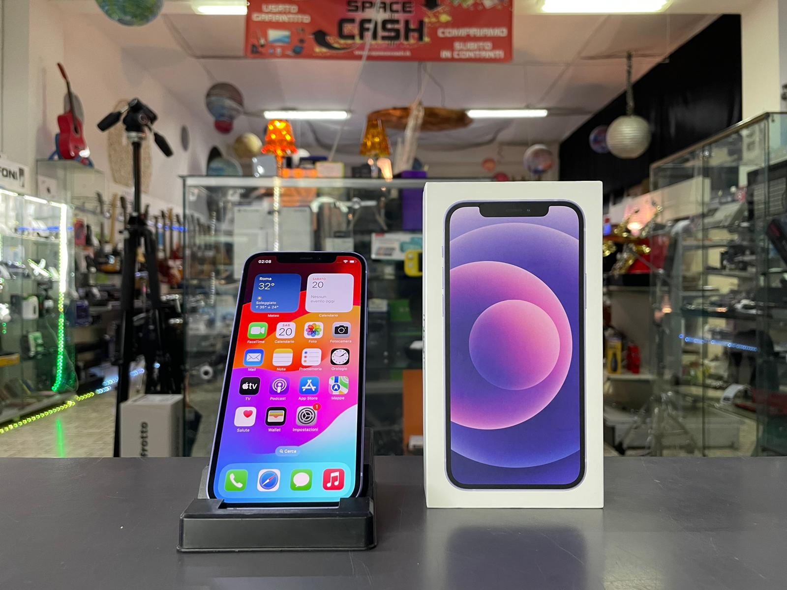 IPhone 12 64Gb Purple 01/07/24 - immagine 4