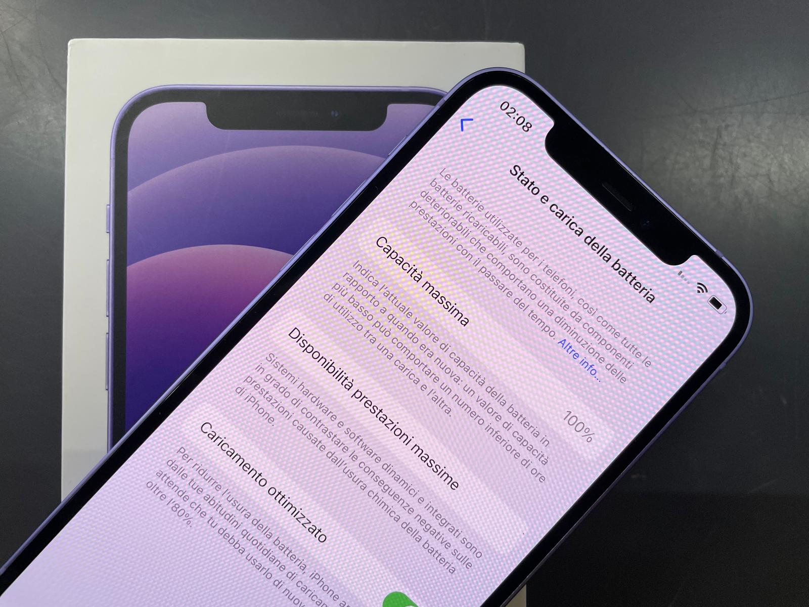 IPhone 12 64Gb Purple 01/07/24 - immagine 2