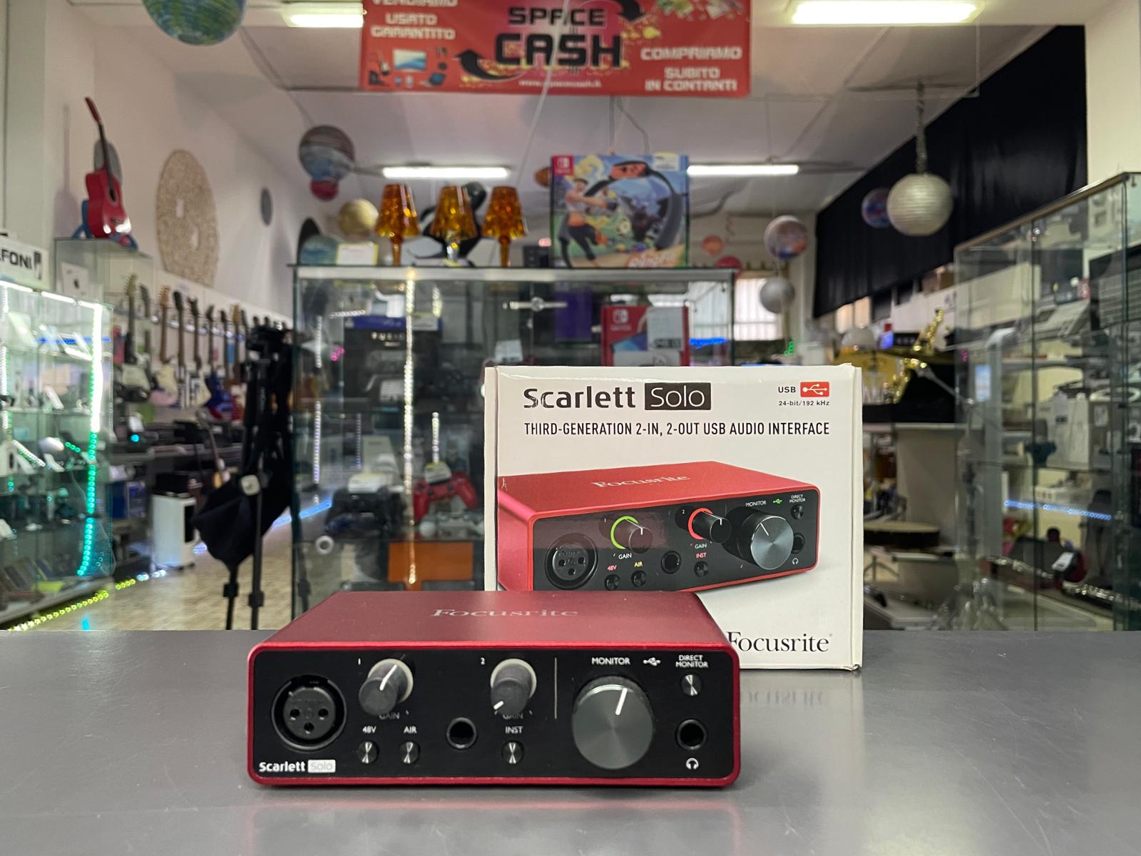 FOCUSRITE Scarlett Solo (3rd Gen)