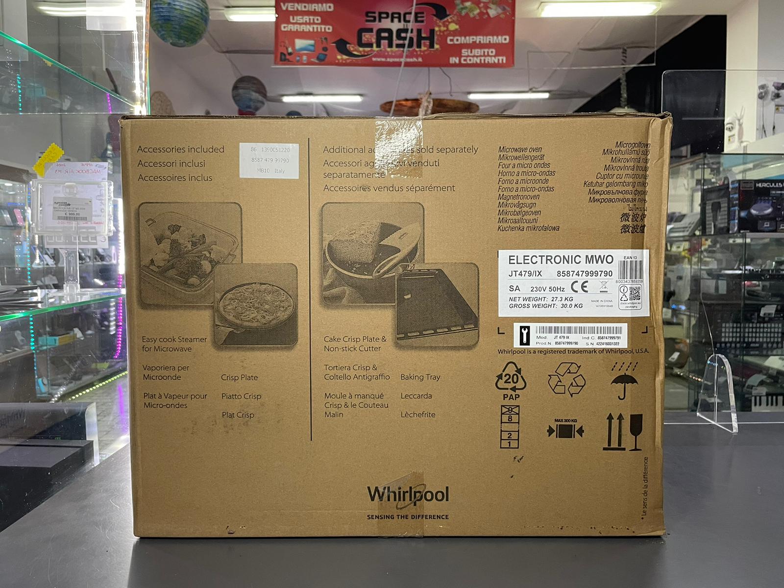 Whirlpool Chef Premium Microonde JT479 NUOVO - immagine 3