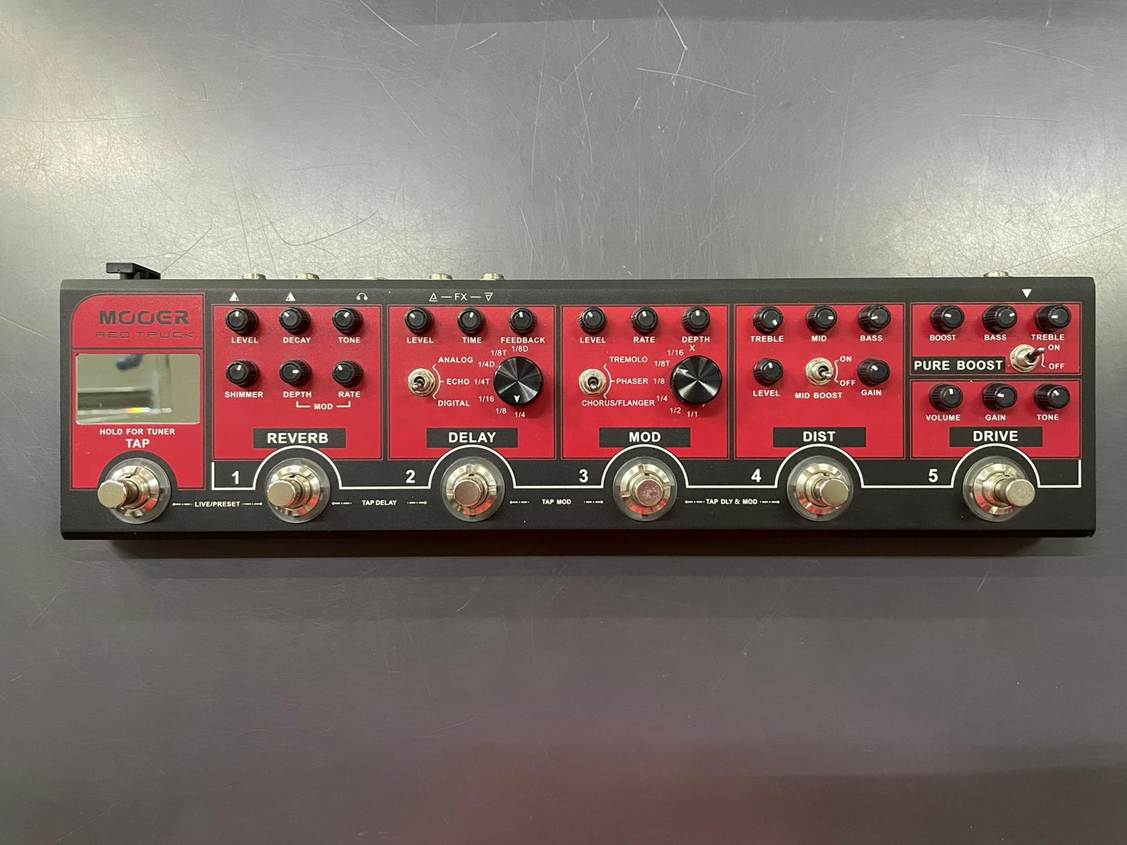 MOOER Red Truck Multieffetto