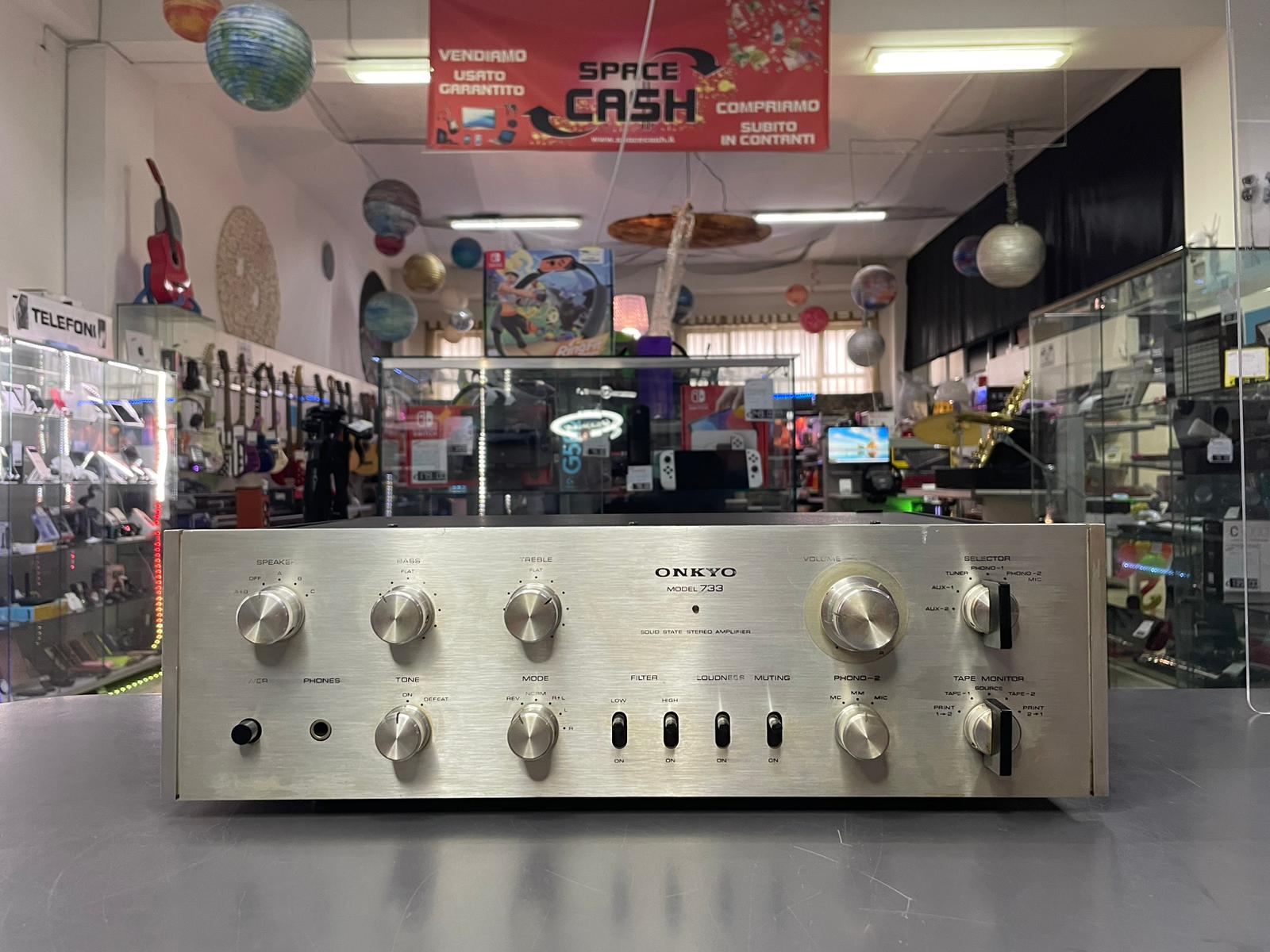 ONKYO Model 733 Amplificatore '70