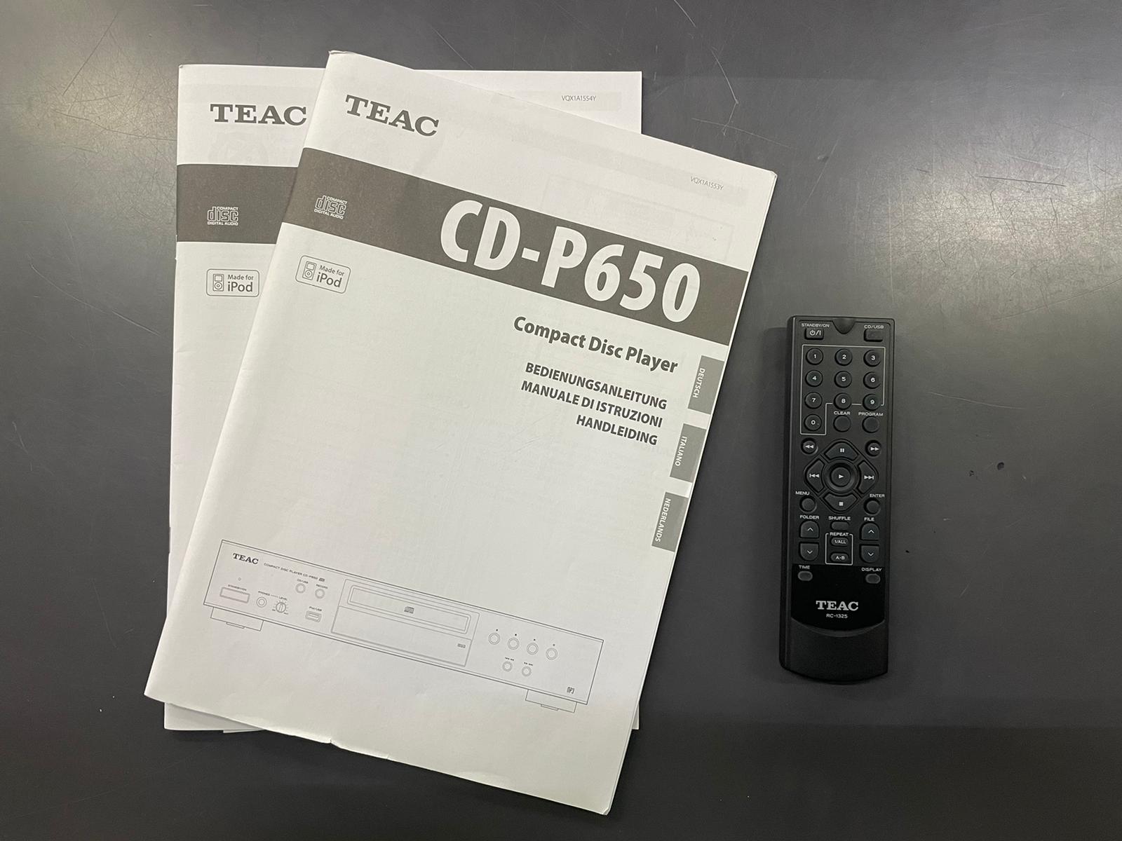 TEAC CD-P650 Lettore CD - immagine 4