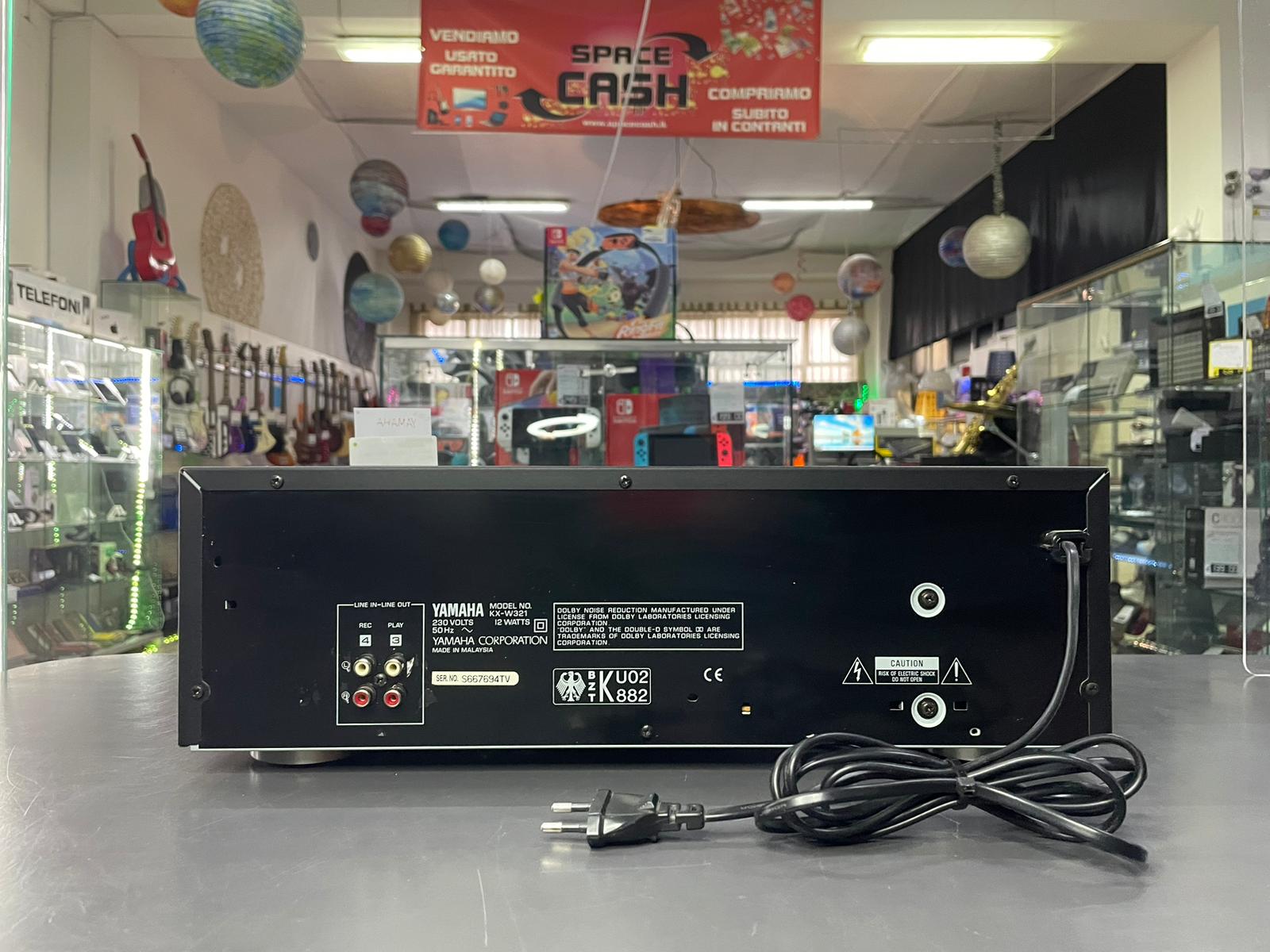 Yamaha KX-W321 Piastra Cassette Doppia - immagine 2